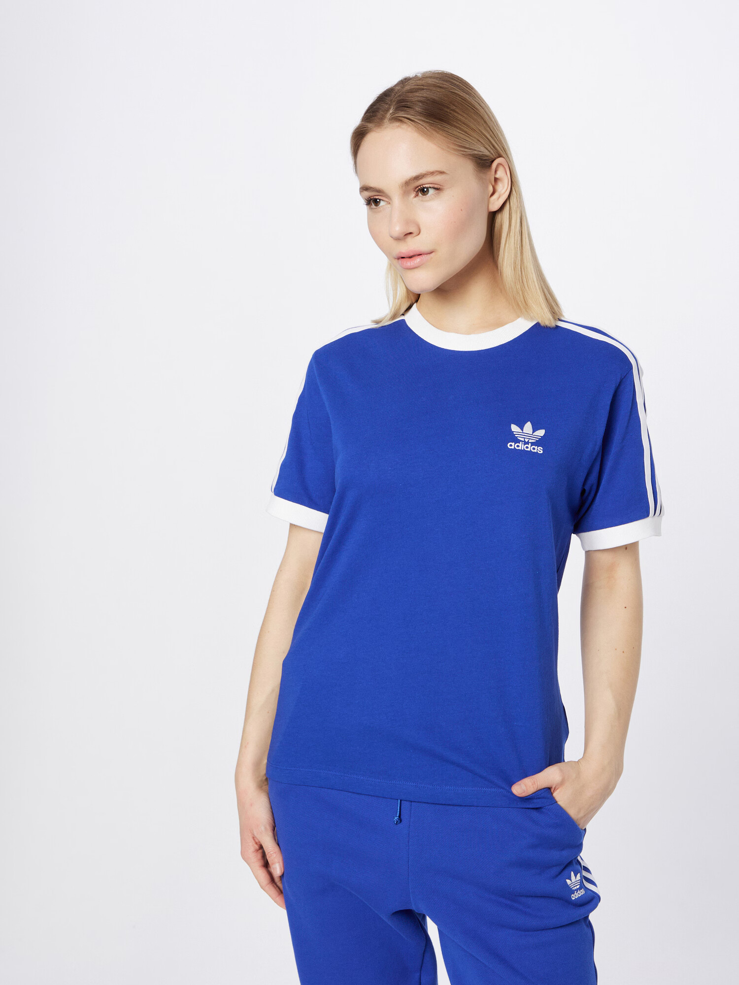 ADIDAS ORIGINALS Tričko modrá / biela - Pepit.sk