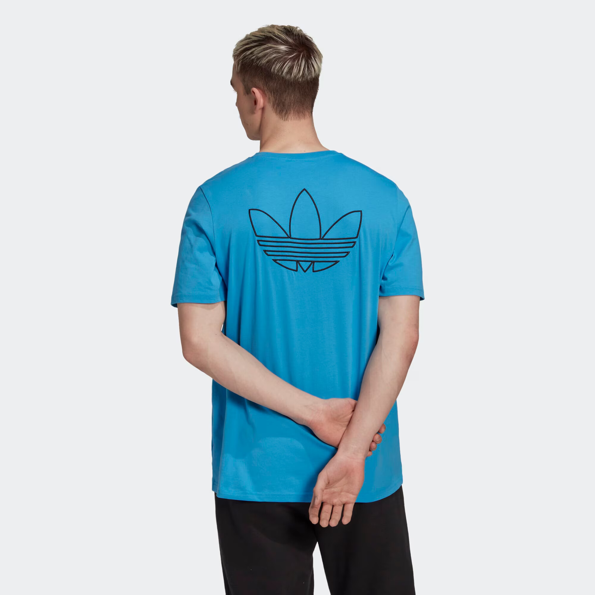 ADIDAS ORIGINALS Tričko nebesky modrá / čierna - Pepit.sk