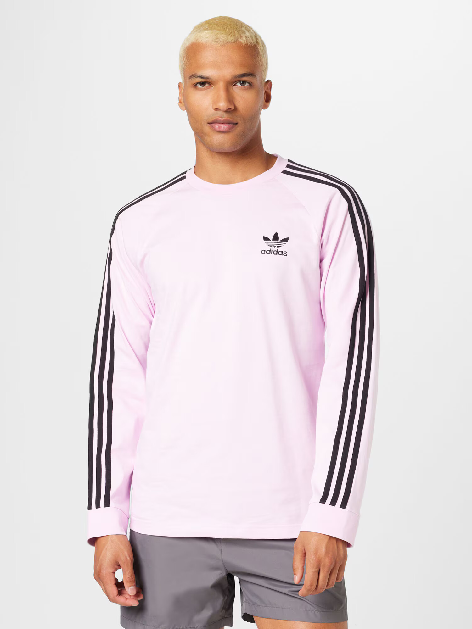 ADIDAS ORIGINALS Tričko pastelovo fialová / čierna - Pepit.sk