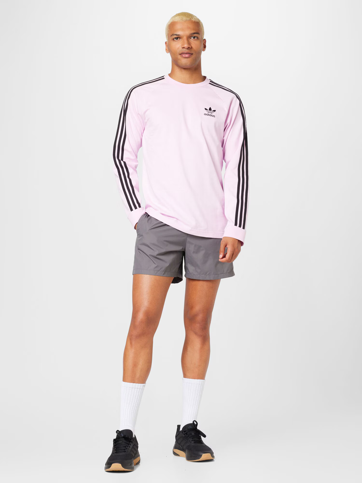 ADIDAS ORIGINALS Tričko pastelovo fialová / čierna - Pepit.sk