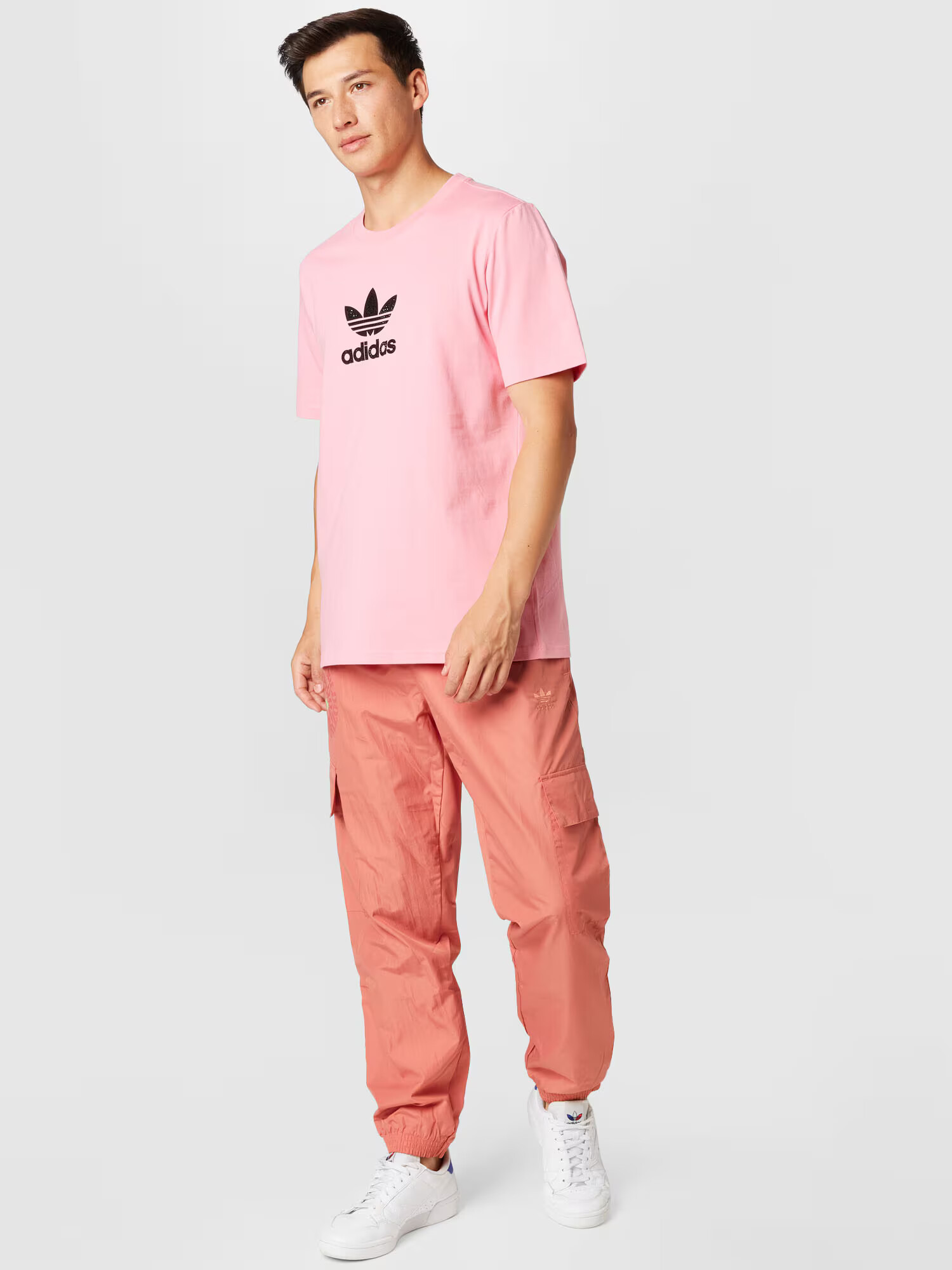 ADIDAS ORIGINALS Tričko ružová / čierna - Pepit.sk