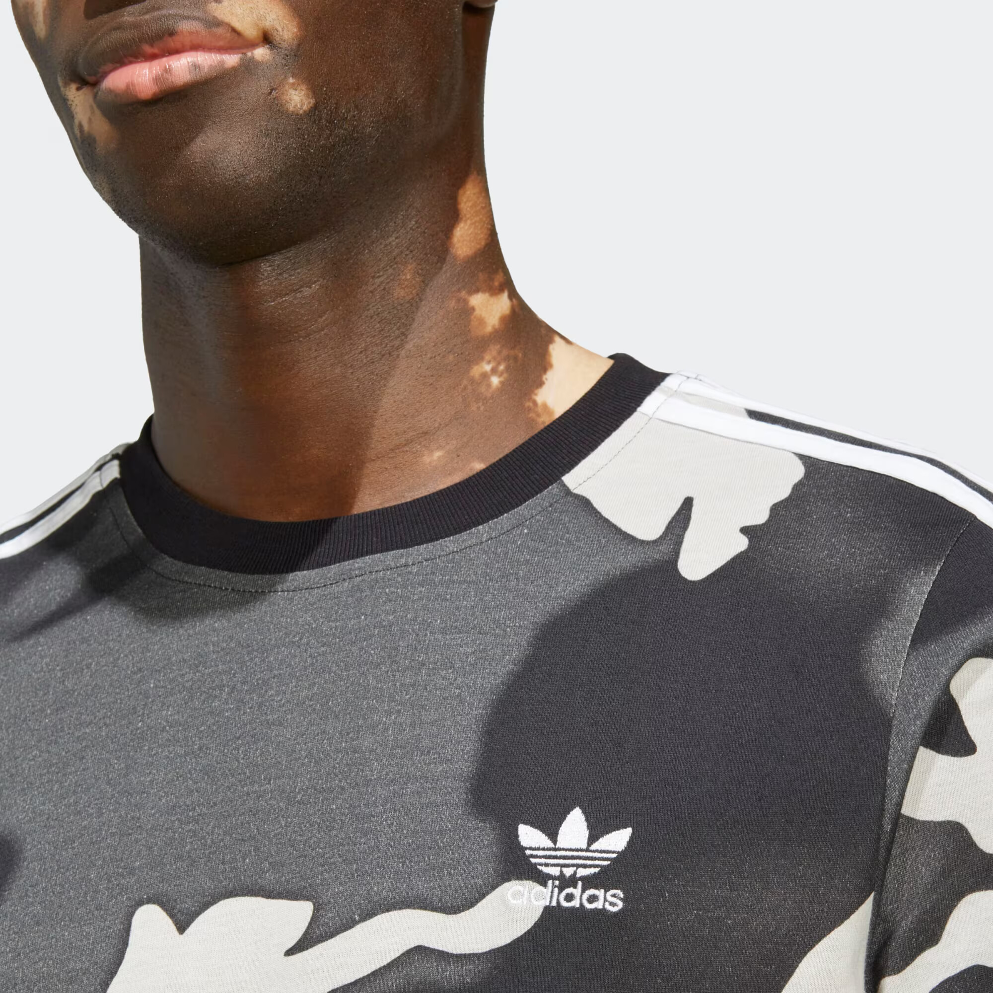 ADIDAS ORIGINALS Tričko svetlobéžová / tmavosivá / čierna / biela - Pepit.sk