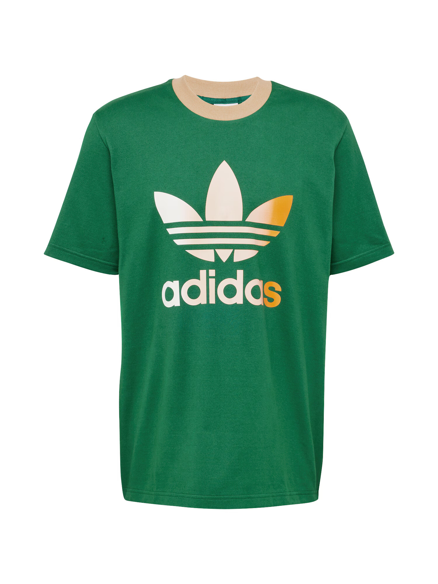 ADIDAS ORIGINALS Tričko svetlobéžová / tmavožltá / zelená / biela - Pepit.sk