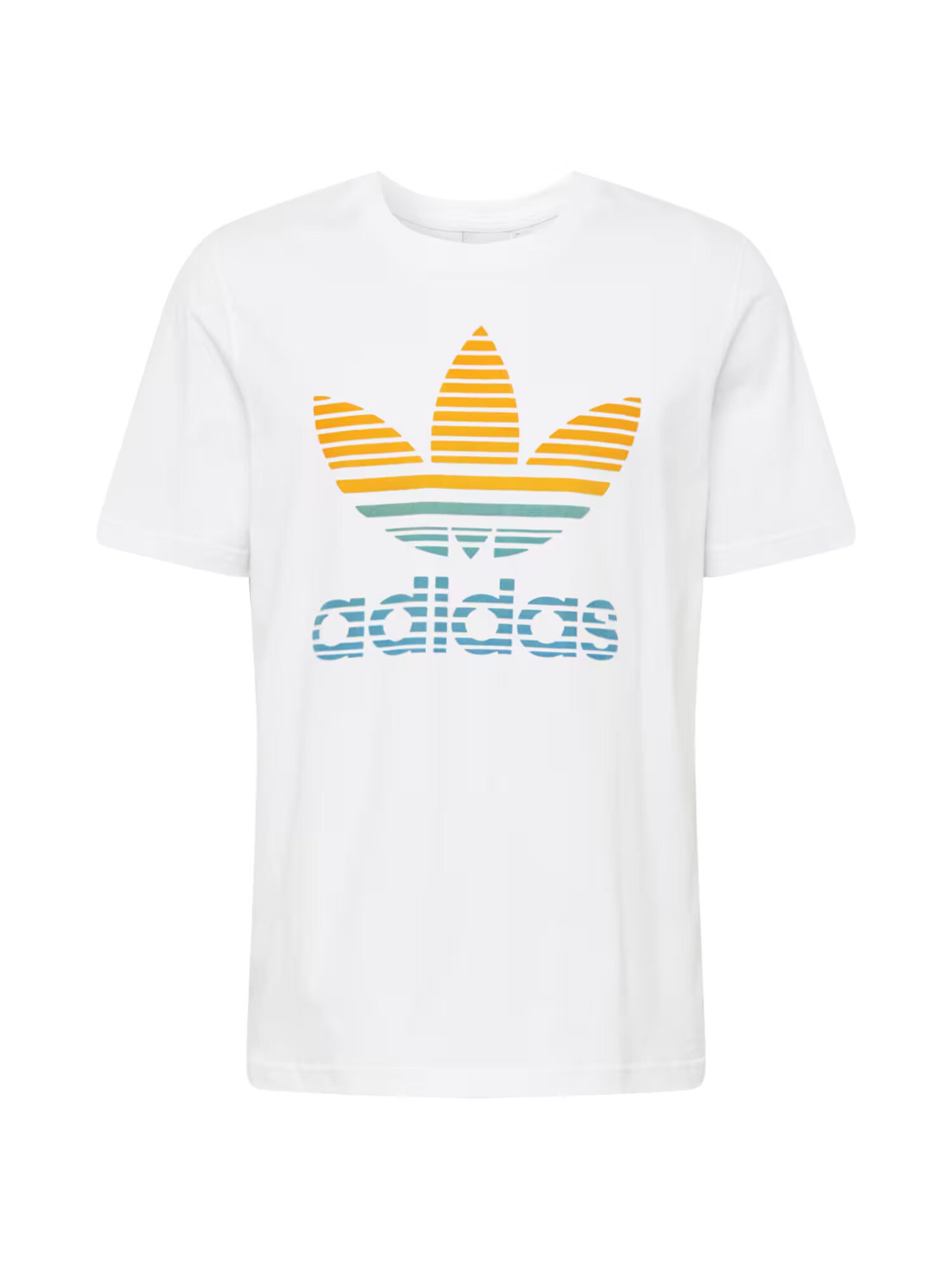 ADIDAS ORIGINALS Tričko svetlomodrá / žltá / biela - Pepit.sk