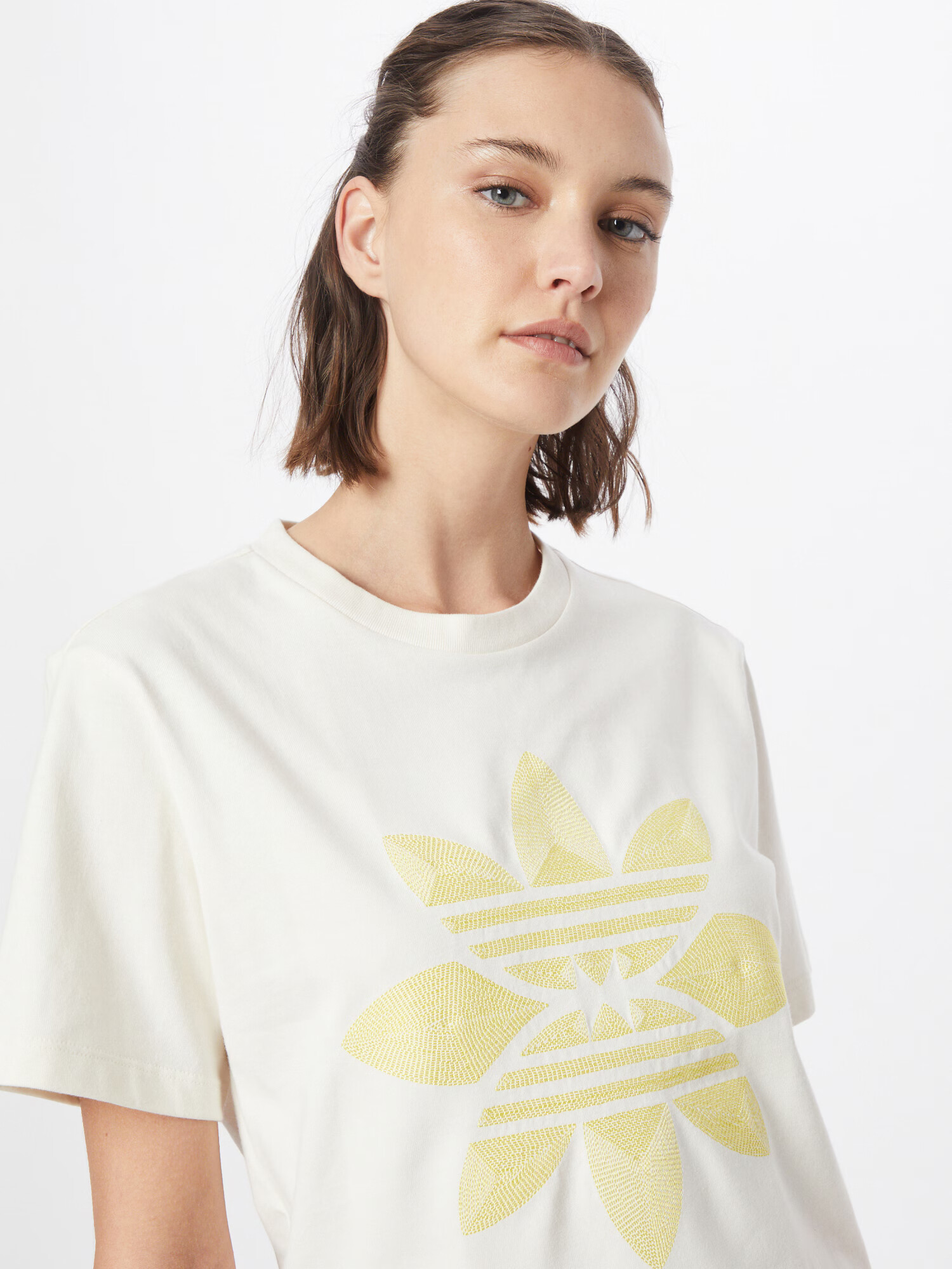 ADIDAS ORIGINALS Tričko svetložltá / biela - Pepit.sk