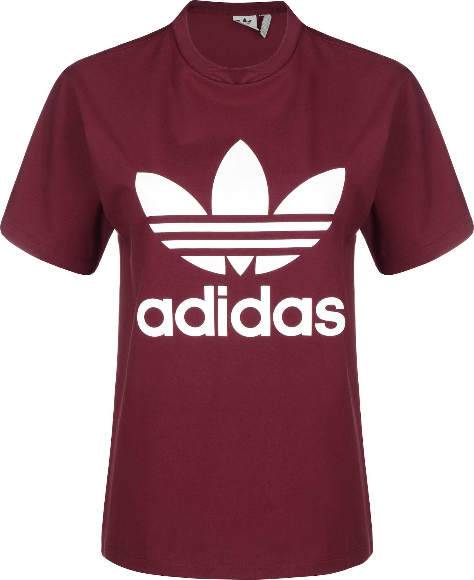 ADIDAS ORIGINALS Tričko tmavočervená / biela - Pepit.sk