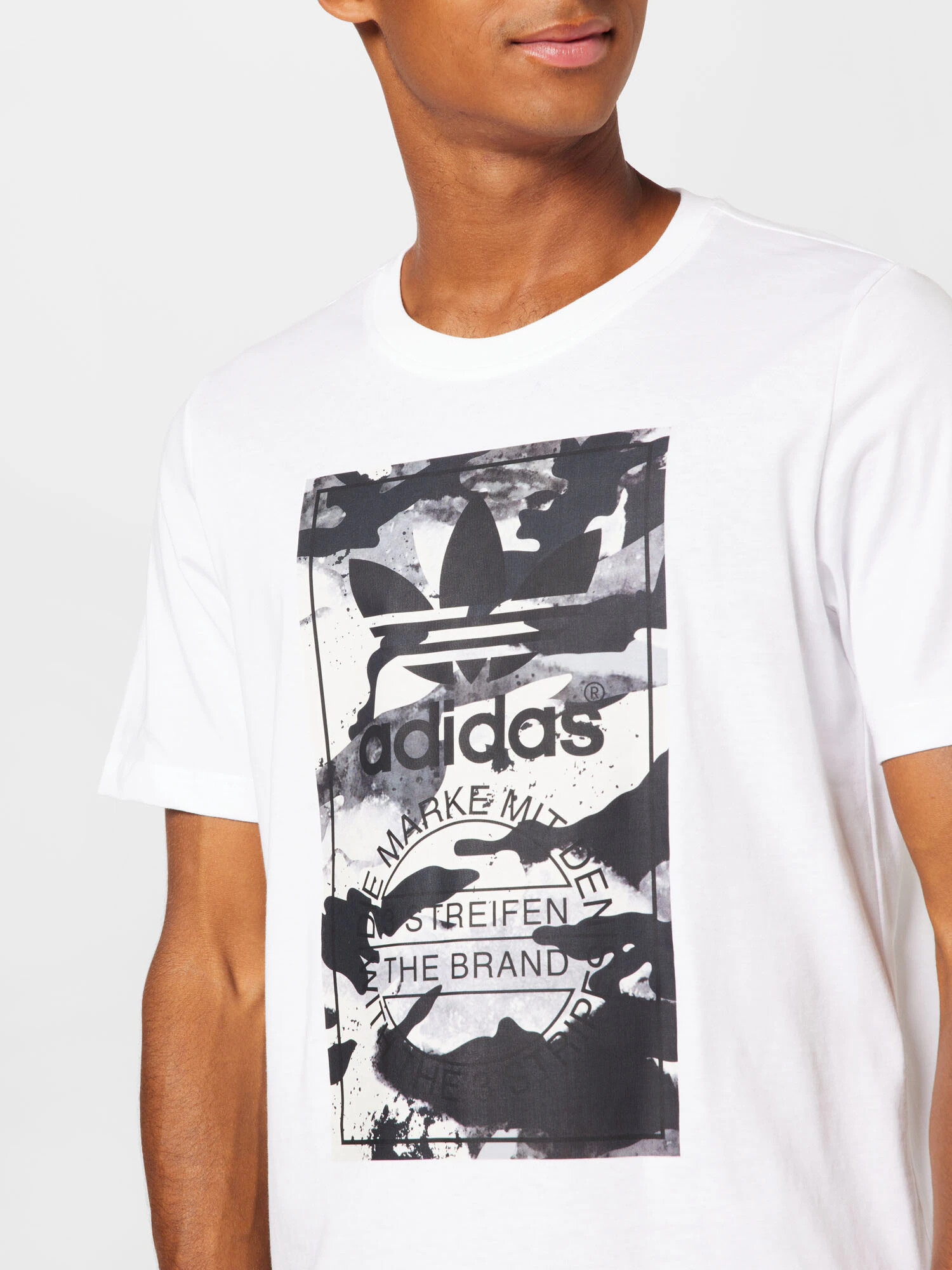 ADIDAS ORIGINALS Tričko tmavosivá / biela - Pepit.sk