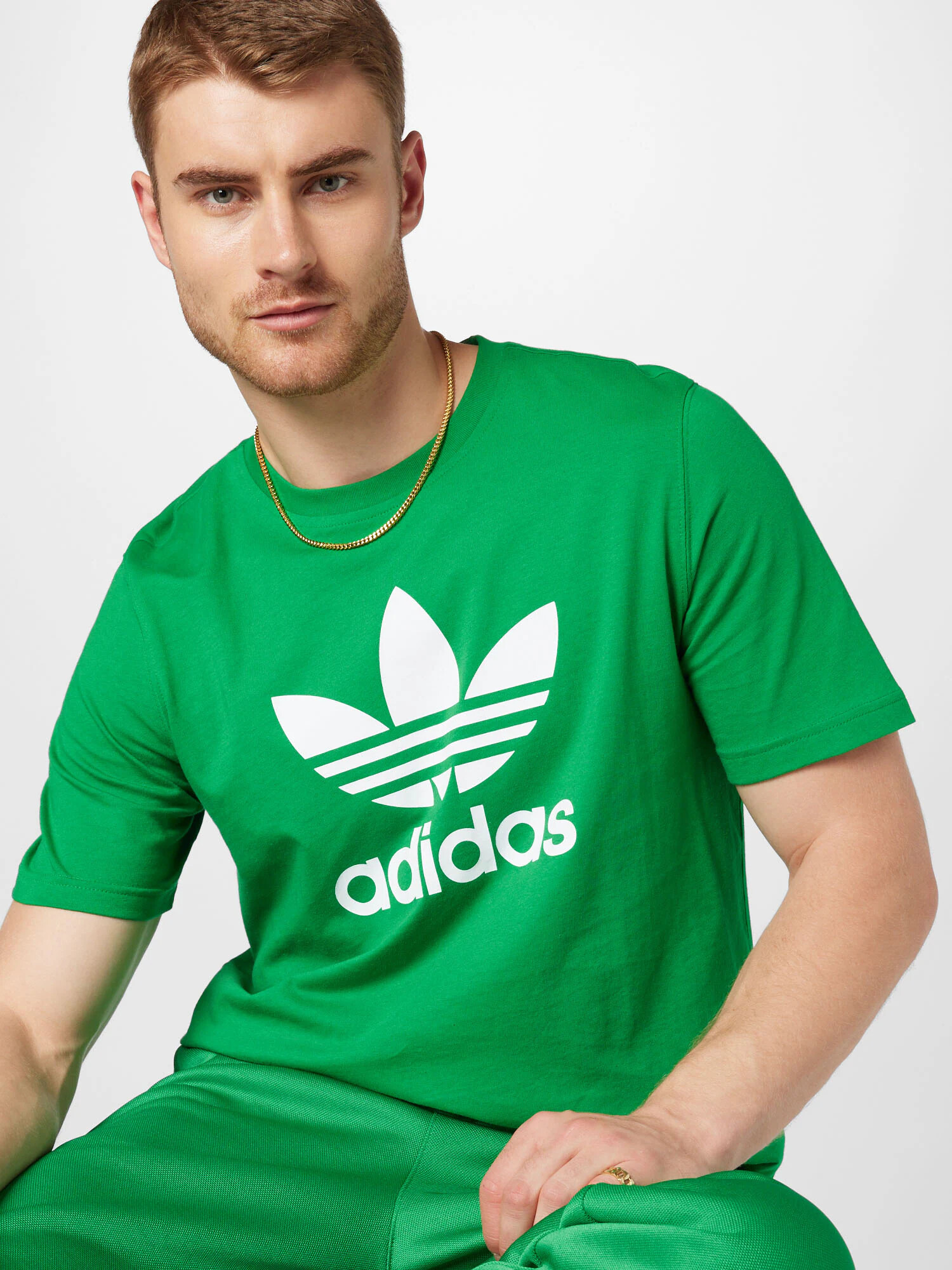 ADIDAS ORIGINALS Tričko zelená / biela - Pepit.sk