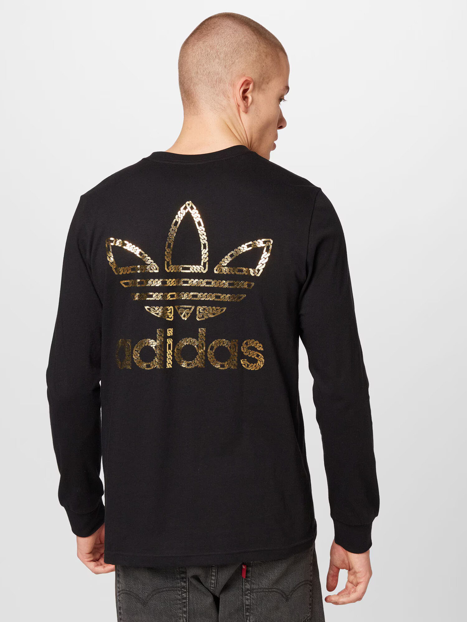 ADIDAS ORIGINALS Tričko zlatá / čierna - Pepit.sk