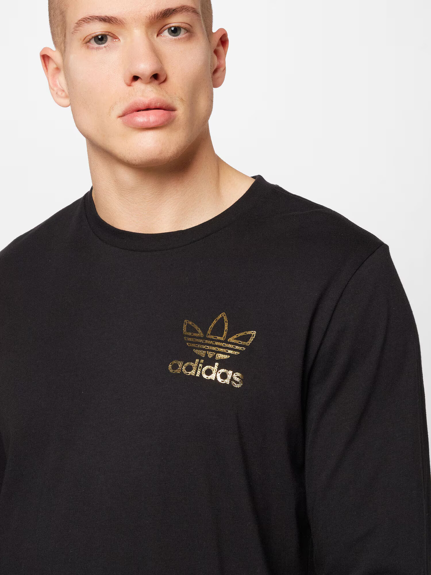 ADIDAS ORIGINALS Tričko zlatá / čierna - Pepit.sk