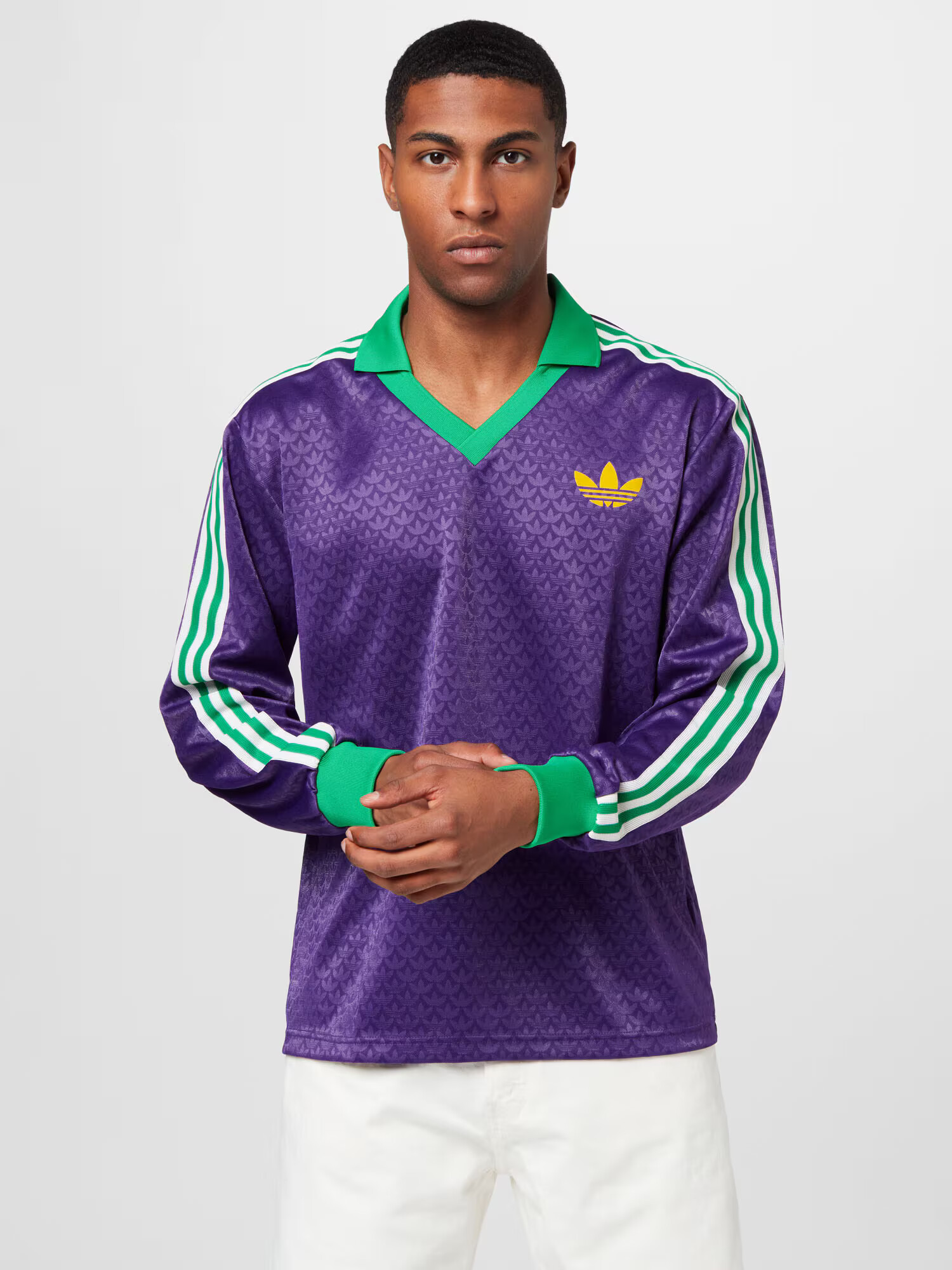 ADIDAS ORIGINALS Tričko žltá / svetlozelená / tmavofialová / biela - Pepit.sk