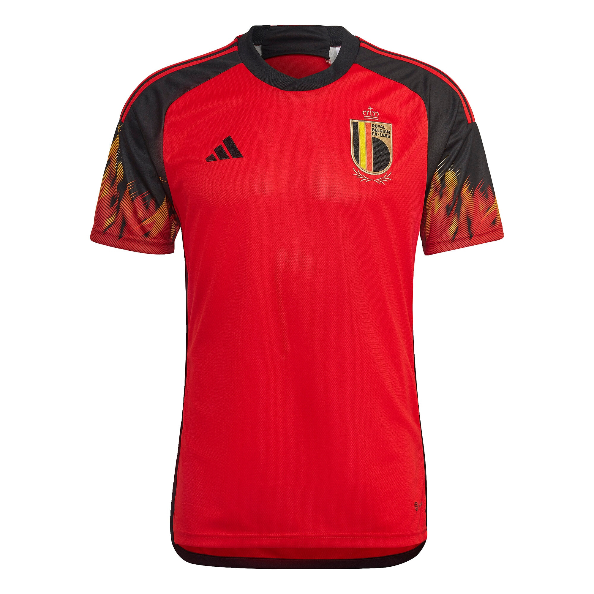 ADIDAS PERFORMANCE Dres 'Belgien 22' limetková / oranžovo červená / čierna - Pepit.sk