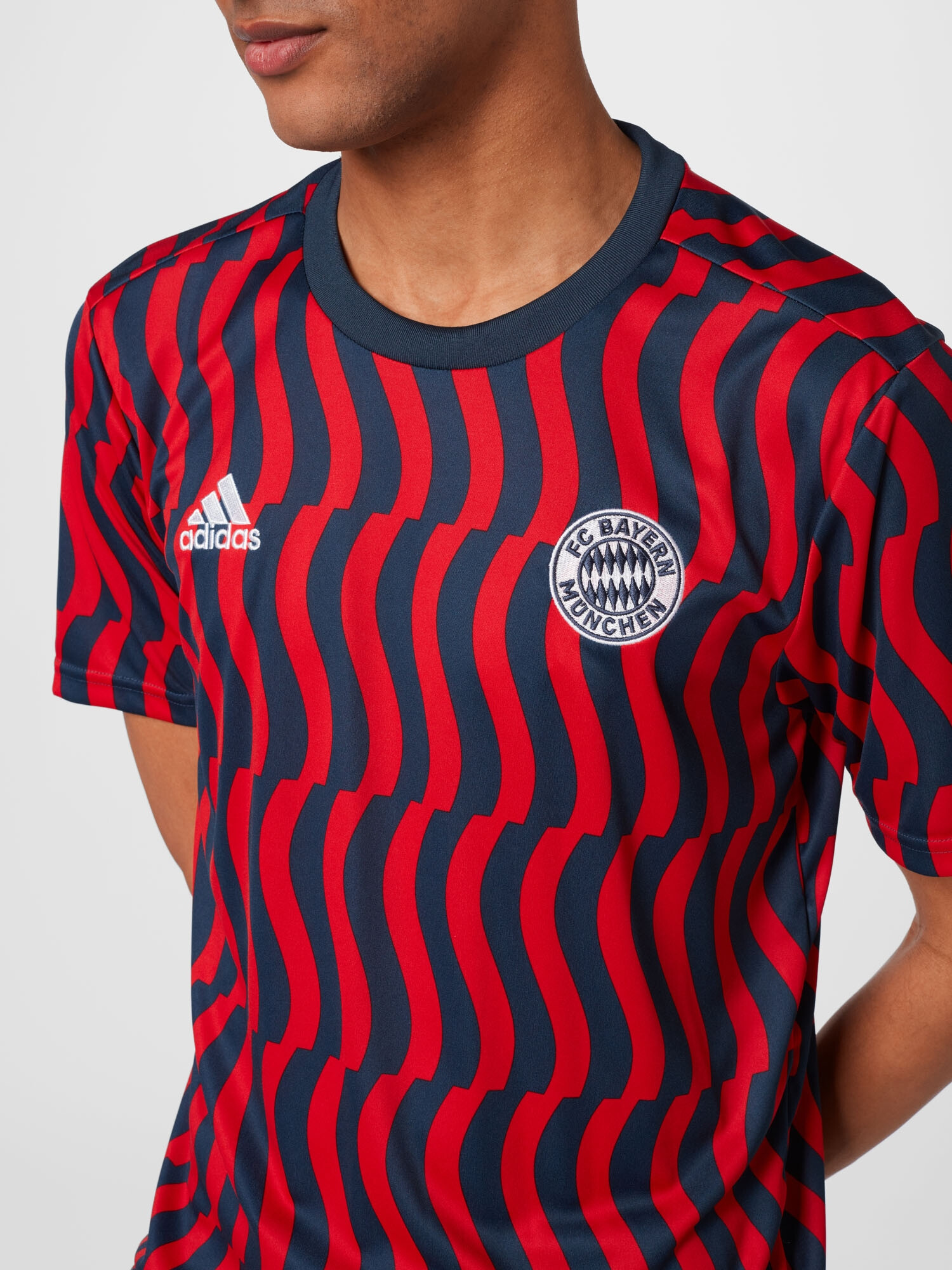 ADIDAS PERFORMANCE Dres 'FC Bayern München' tmavomodrá / ohnivo červená / biela - Pepit.sk