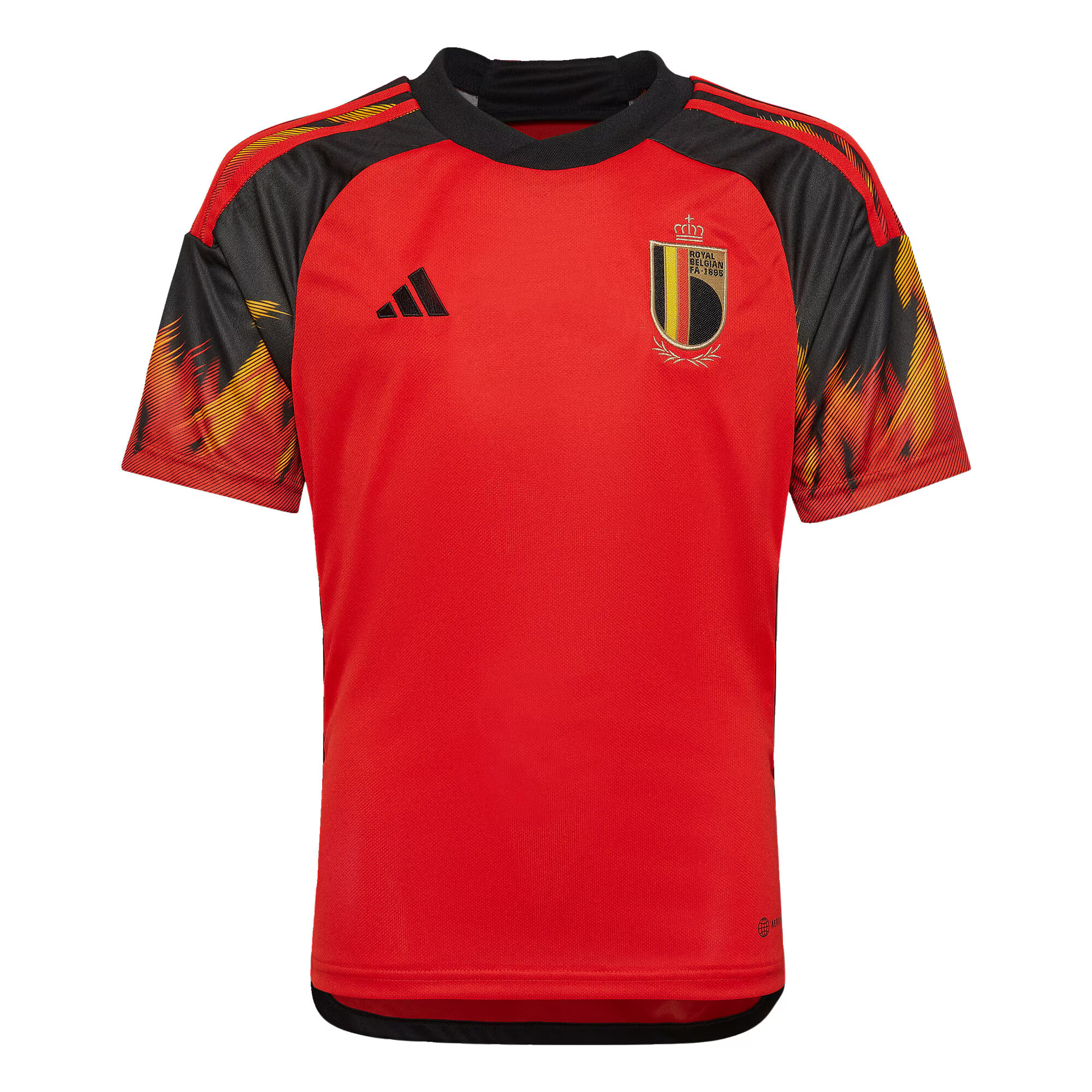 ADIDAS PERFORMANCE Funkčné tričko 'Belgium 22 Home' zmiešané farby / červená - Pepit.sk