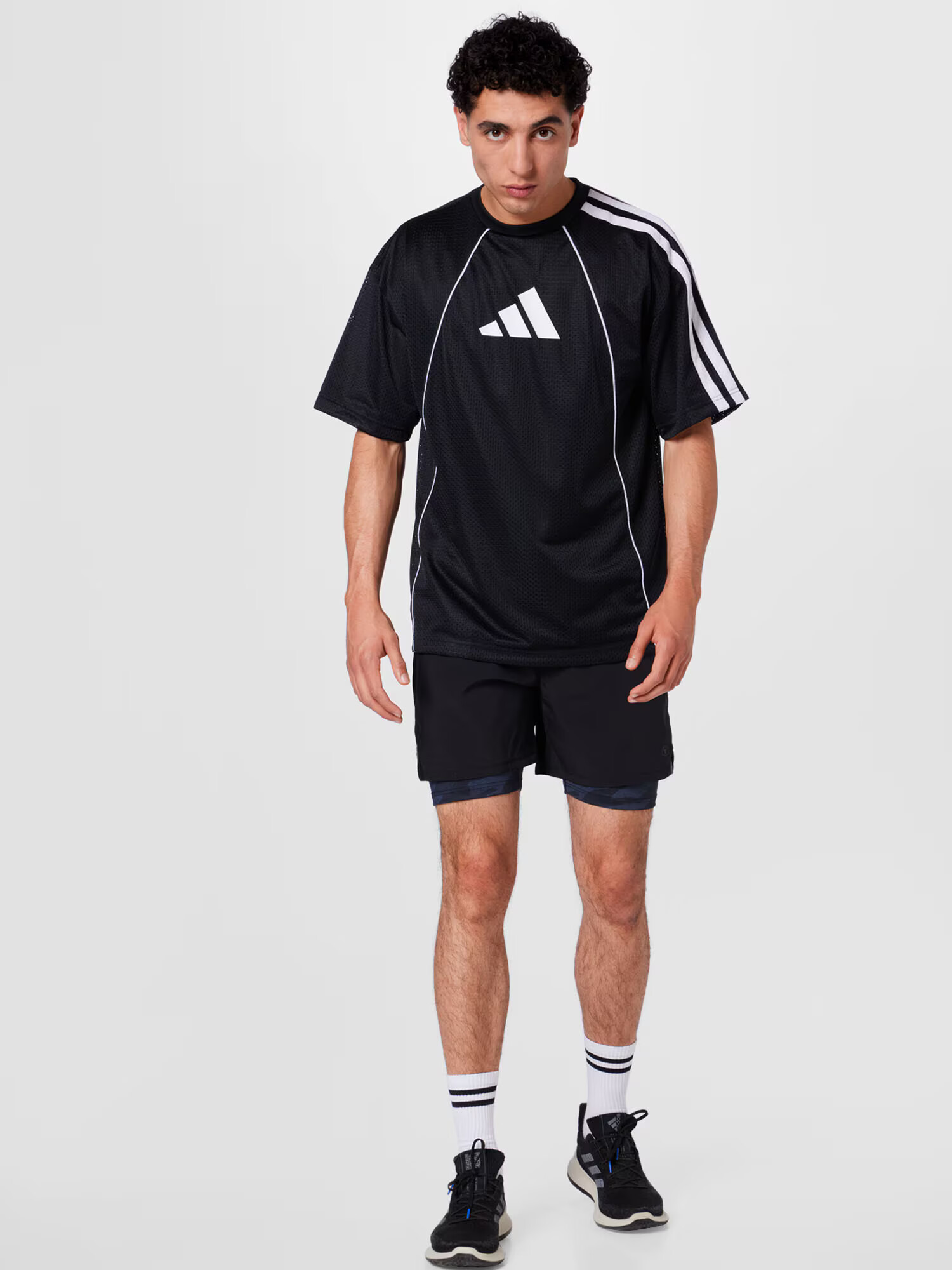 ADIDAS PERFORMANCE Funkčné tričko čierna / biela - Pepit.sk