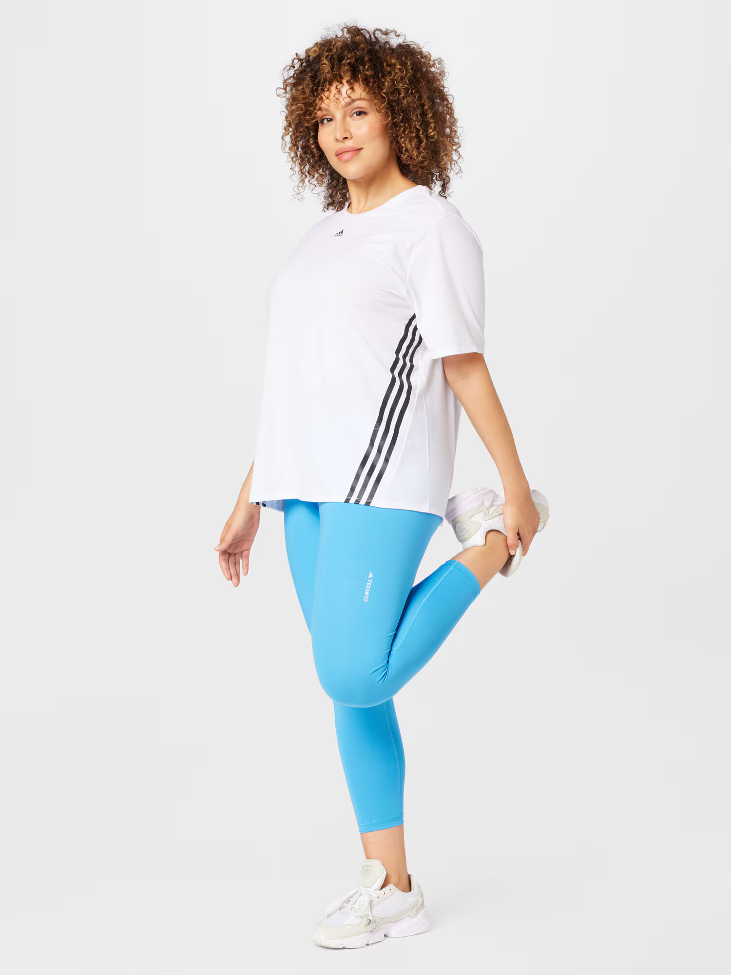 ADIDAS SPORTSWEAR Funkčné tričko čierna / biela - Pepit.sk