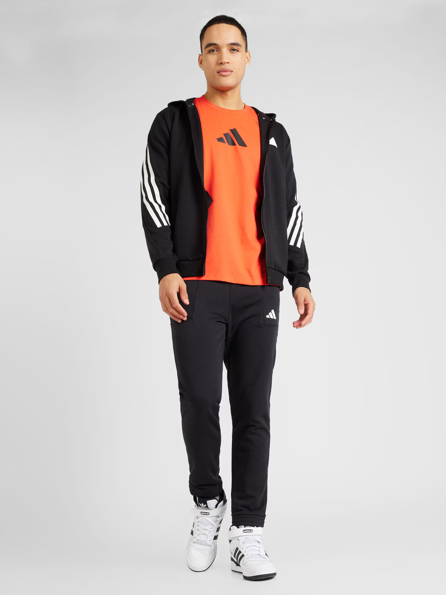 ADIDAS PERFORMANCE Funkčné tričko hrdzavo červená / čierna - Pepit.sk