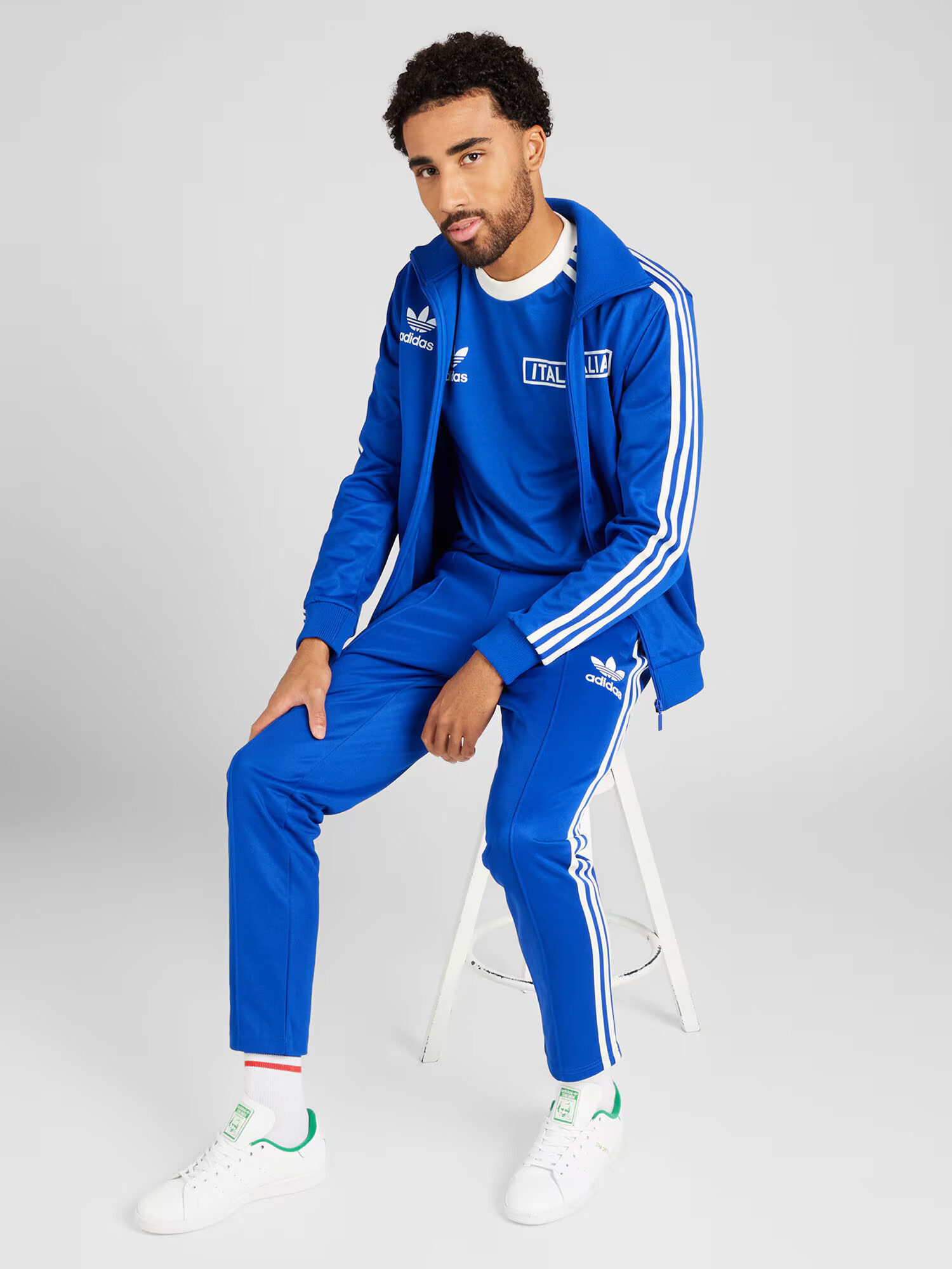 ADIDAS PERFORMANCE Funkčné tričko kráľovská modrá / biela - Pepit.sk