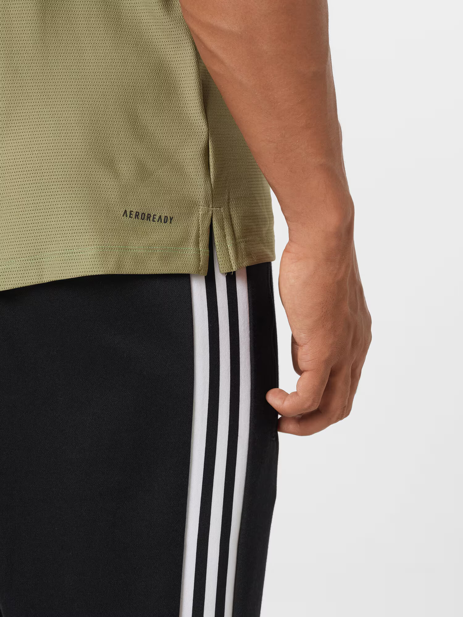 ADIDAS PERFORMANCE Funkčné tričko limetová / olivová - Pepit.sk