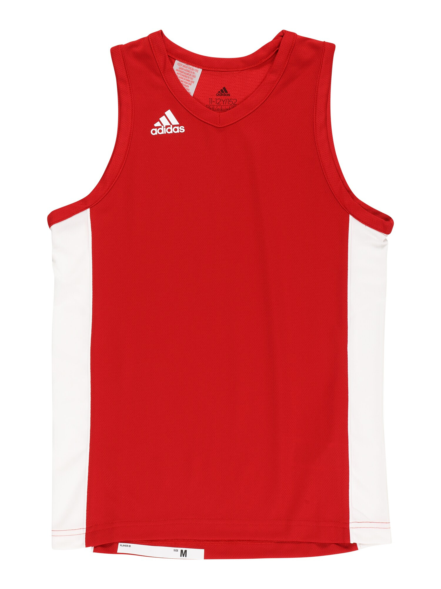 ADIDAS PERFORMANCE Funkčné tričko 'N3XT Prime Game' červená / biela - Pepit.sk