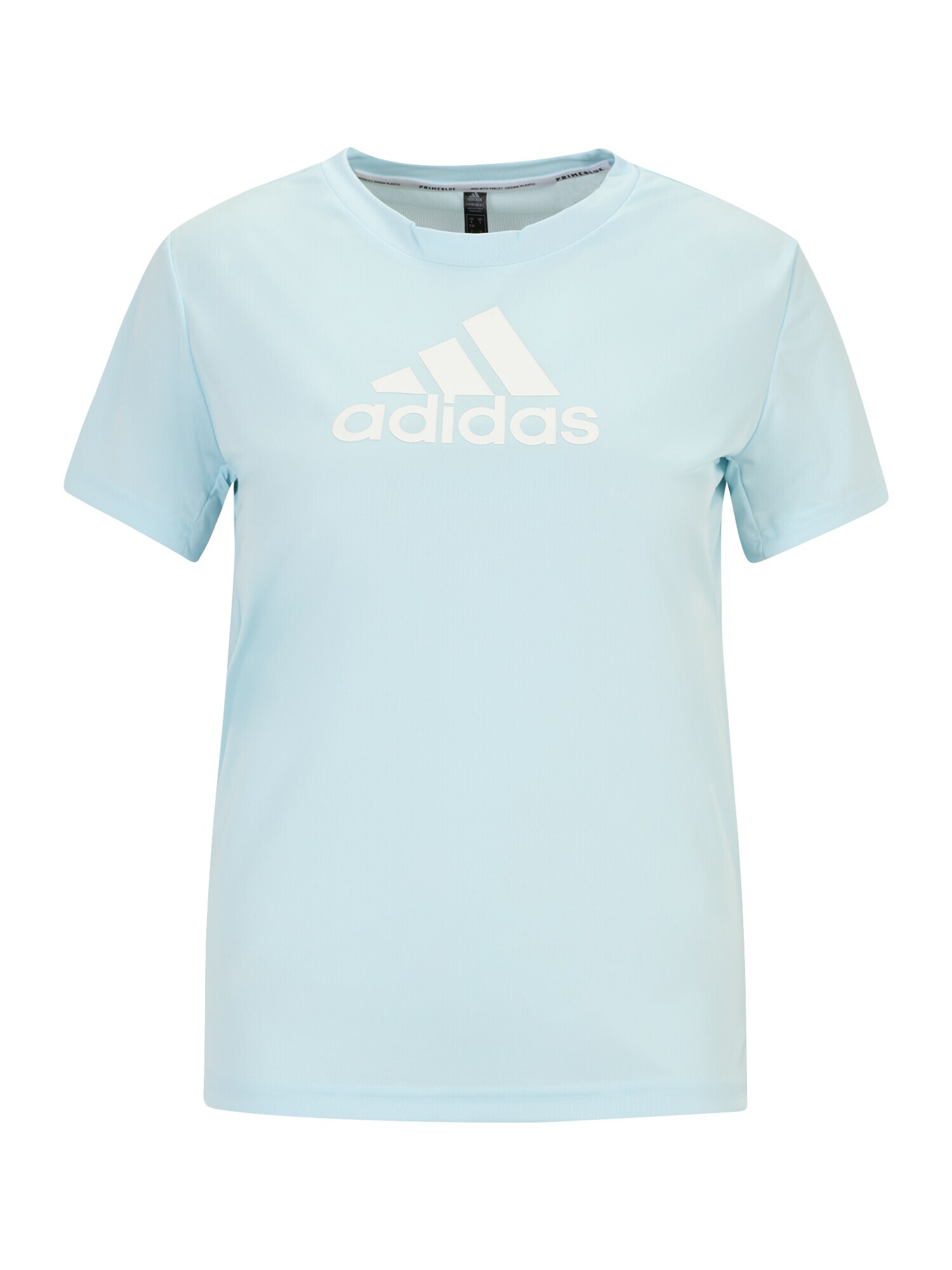 ADIDAS SPORTSWEAR Funkčné tričko nebesky modrá / biela - Pepit.sk