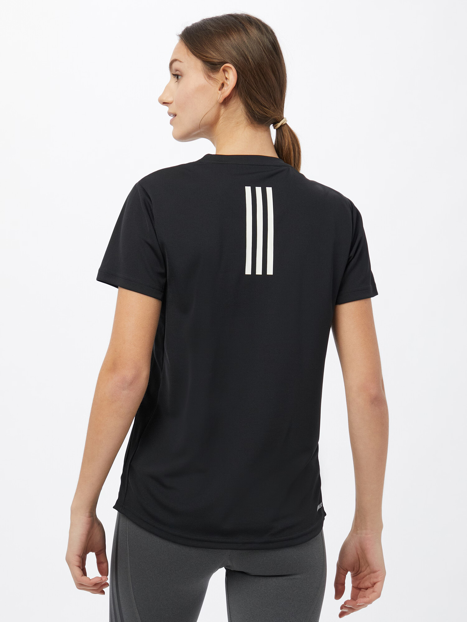 ADIDAS SPORTSWEAR Funkčné tričko 'NECESSI' čierna / biela - Pepit.sk