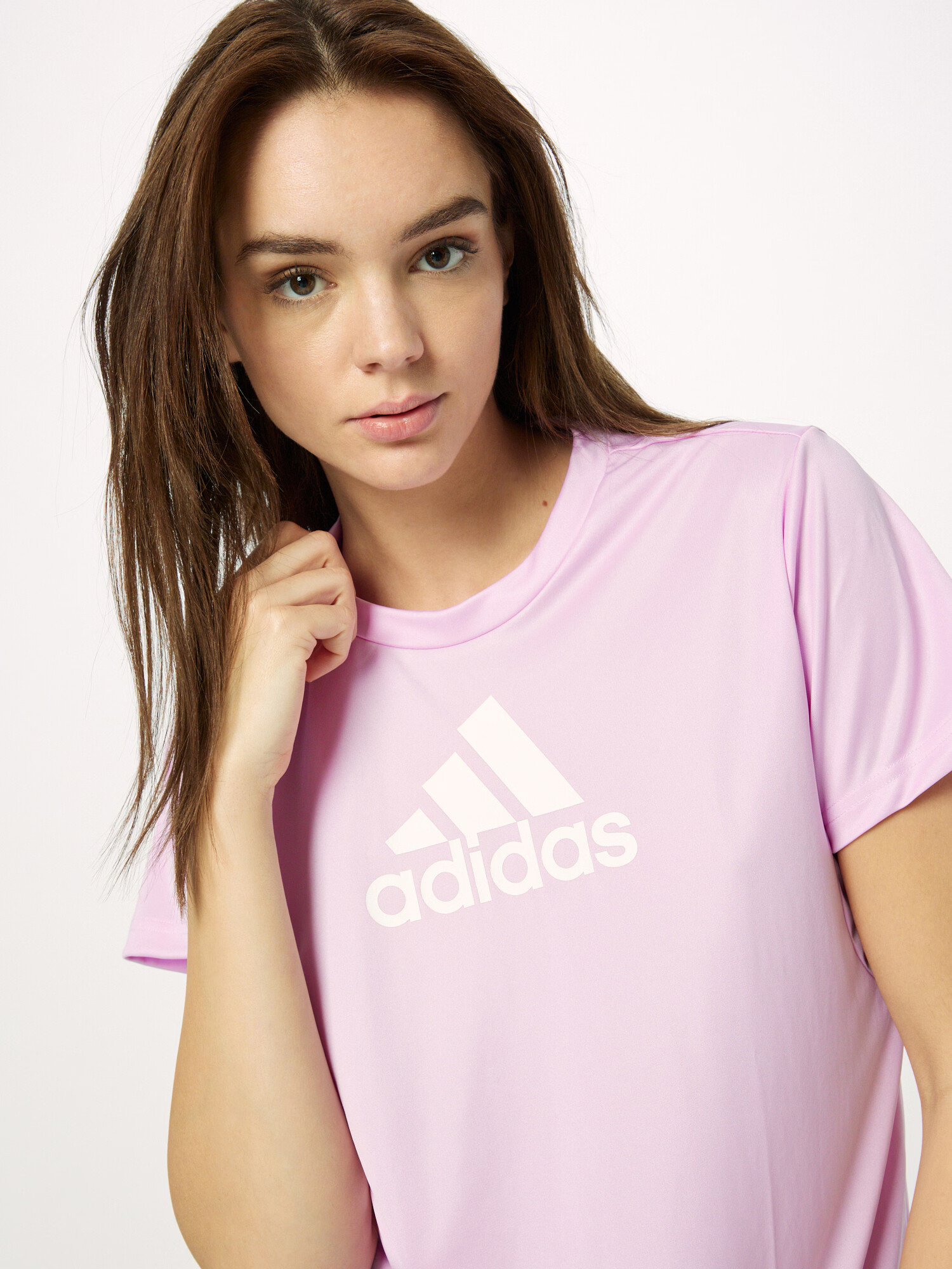 ADIDAS SPORTSWEAR Funkčné tričko orgovánová / biela - Pepit.sk