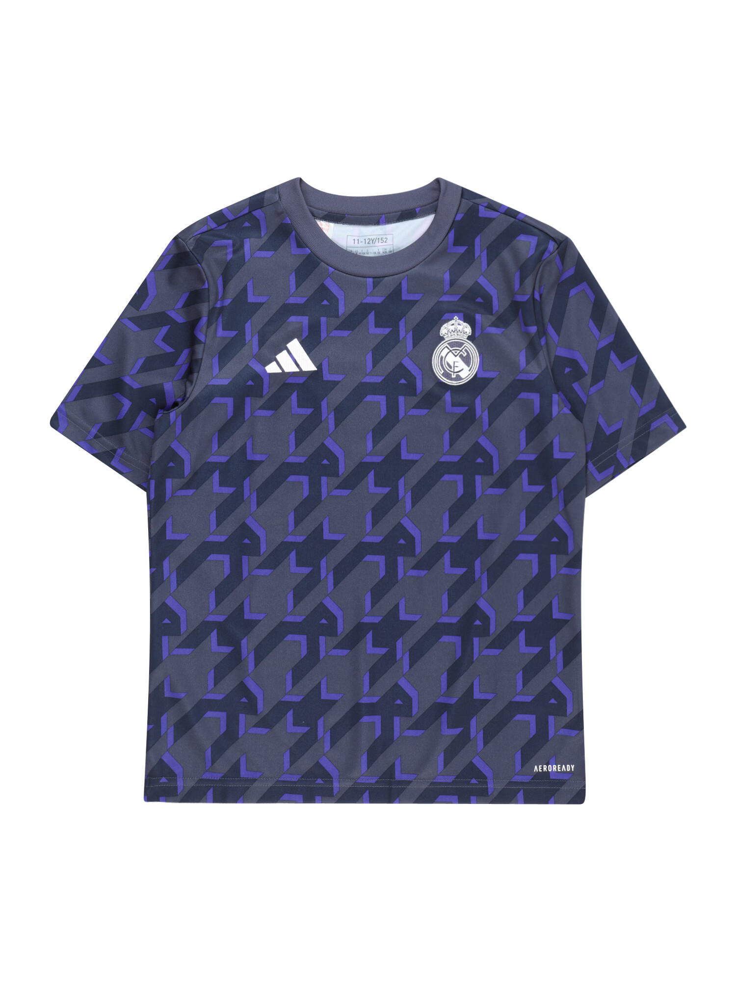 ADIDAS PERFORMANCE Funkčné tričko 'Real Madrid' námornícka modrá / námornícka modrá / fialová / biela - Pepit.sk