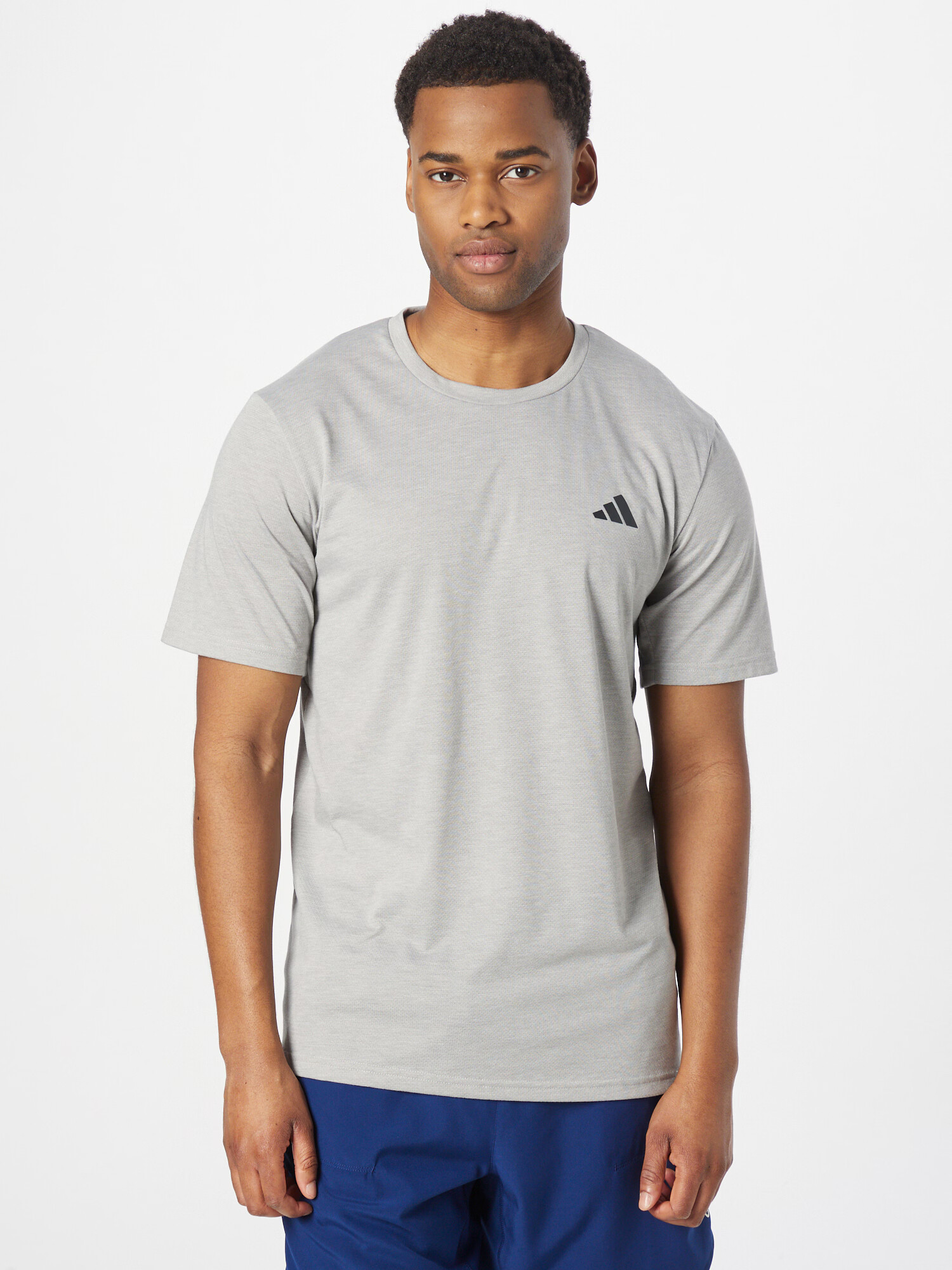 ADIDAS PERFORMANCE Funkčné tričko 'Train Essentials Comfort ' sivá melírovaná / čierna - Pepit.sk