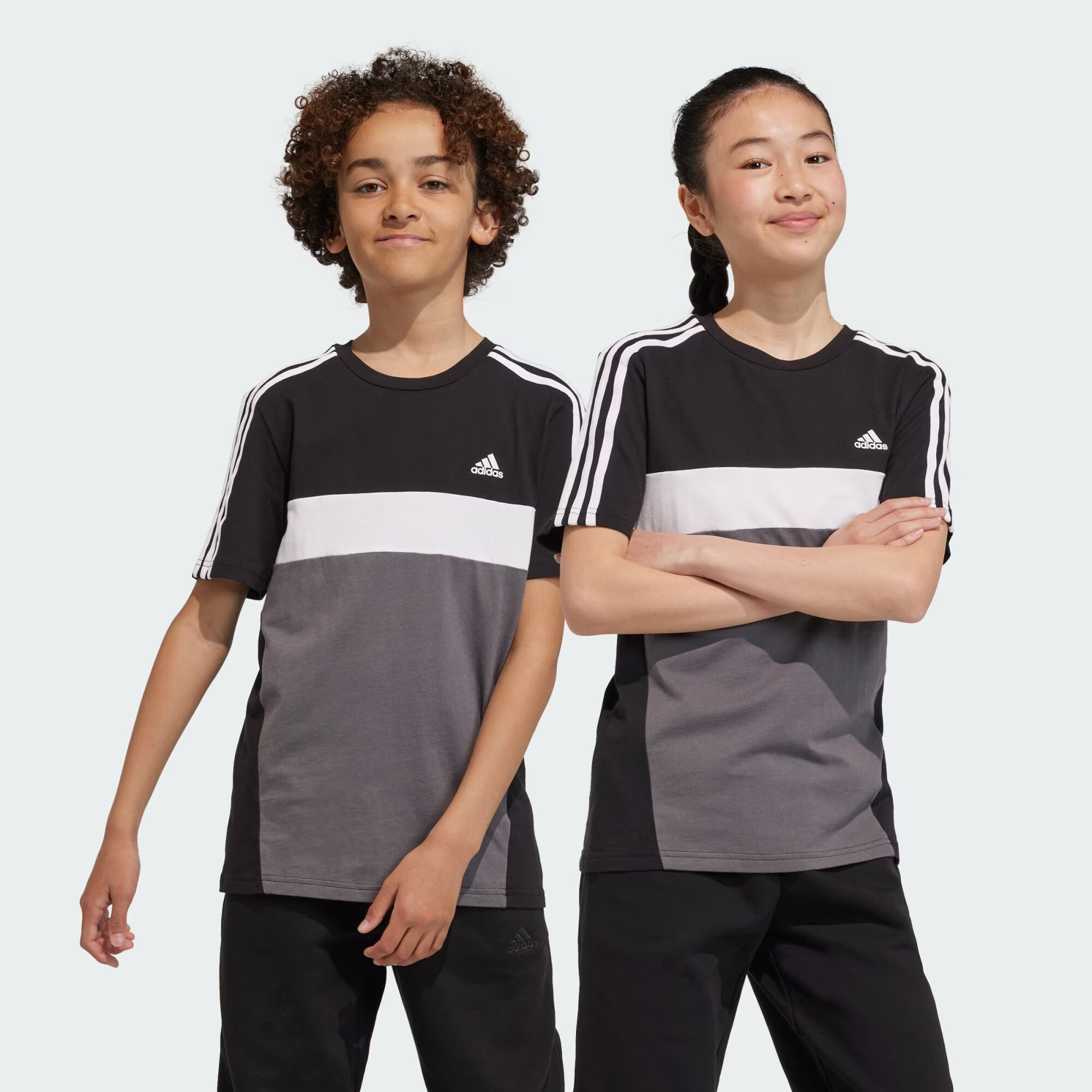 ADIDAS PERFORMANCE Funkčné tričko 'Tiberio' sivá / čierna / biela - Pepit.sk