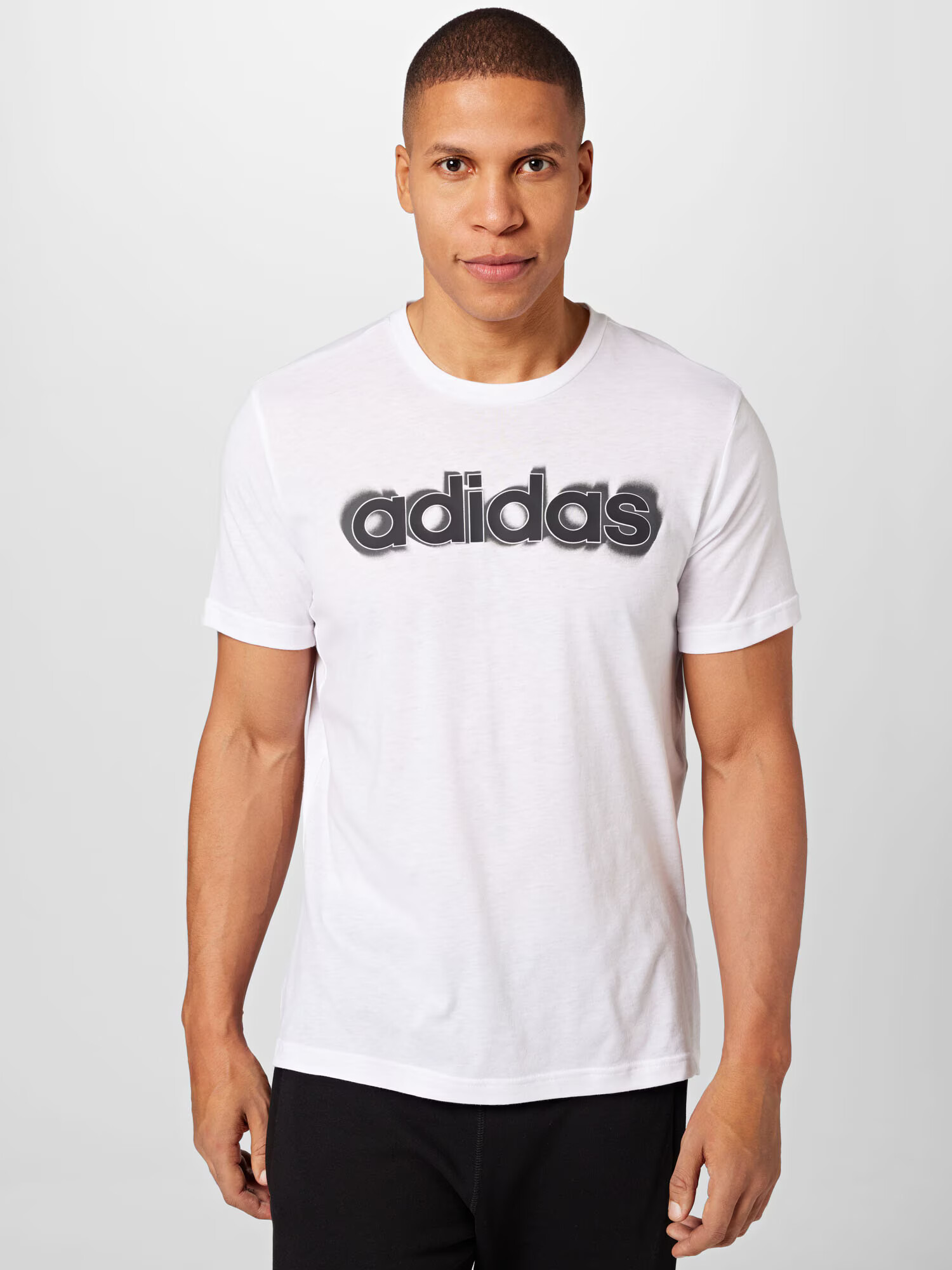 ADIDAS PERFORMANCE Funkčné tričko tmavosivá / čierna / biela - Pepit.sk