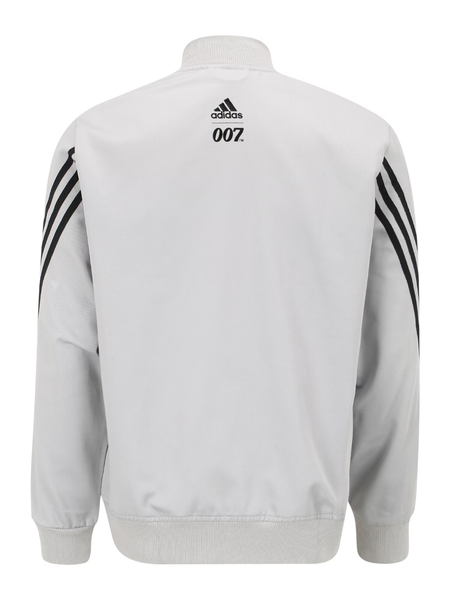 ADIDAS PERFORMANCE Športová mikina so zipsom '007 BAD' svetlosivá / čierna - Pepit.sk