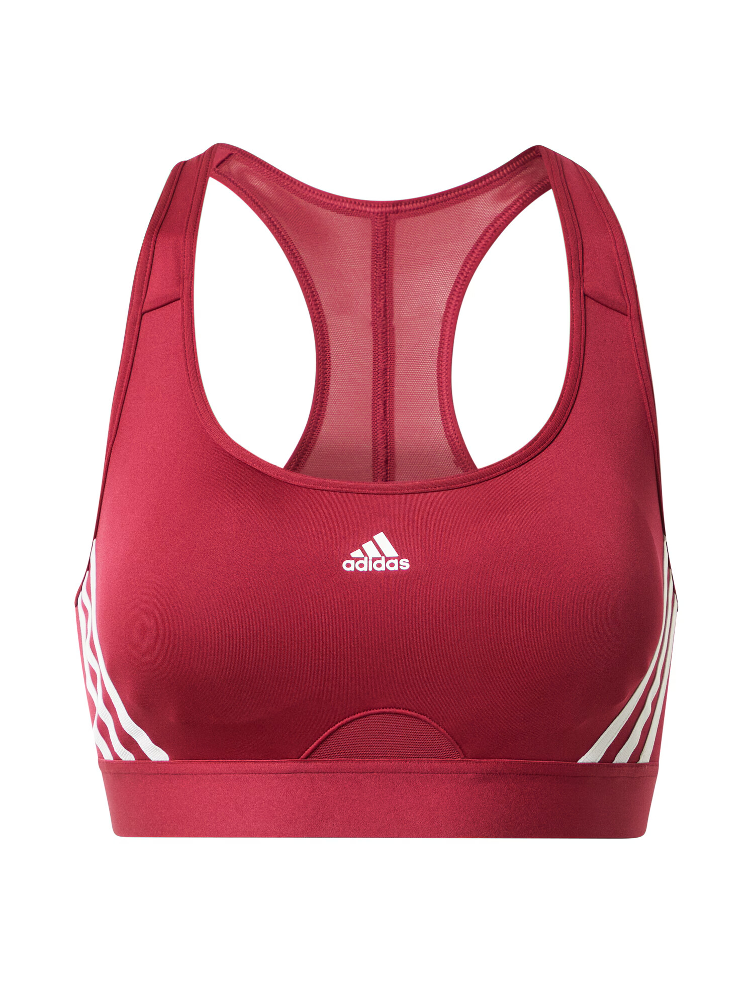 ADIDAS SPORTSWEAR Športová podprsenka burgundská / biela - Pepit.sk