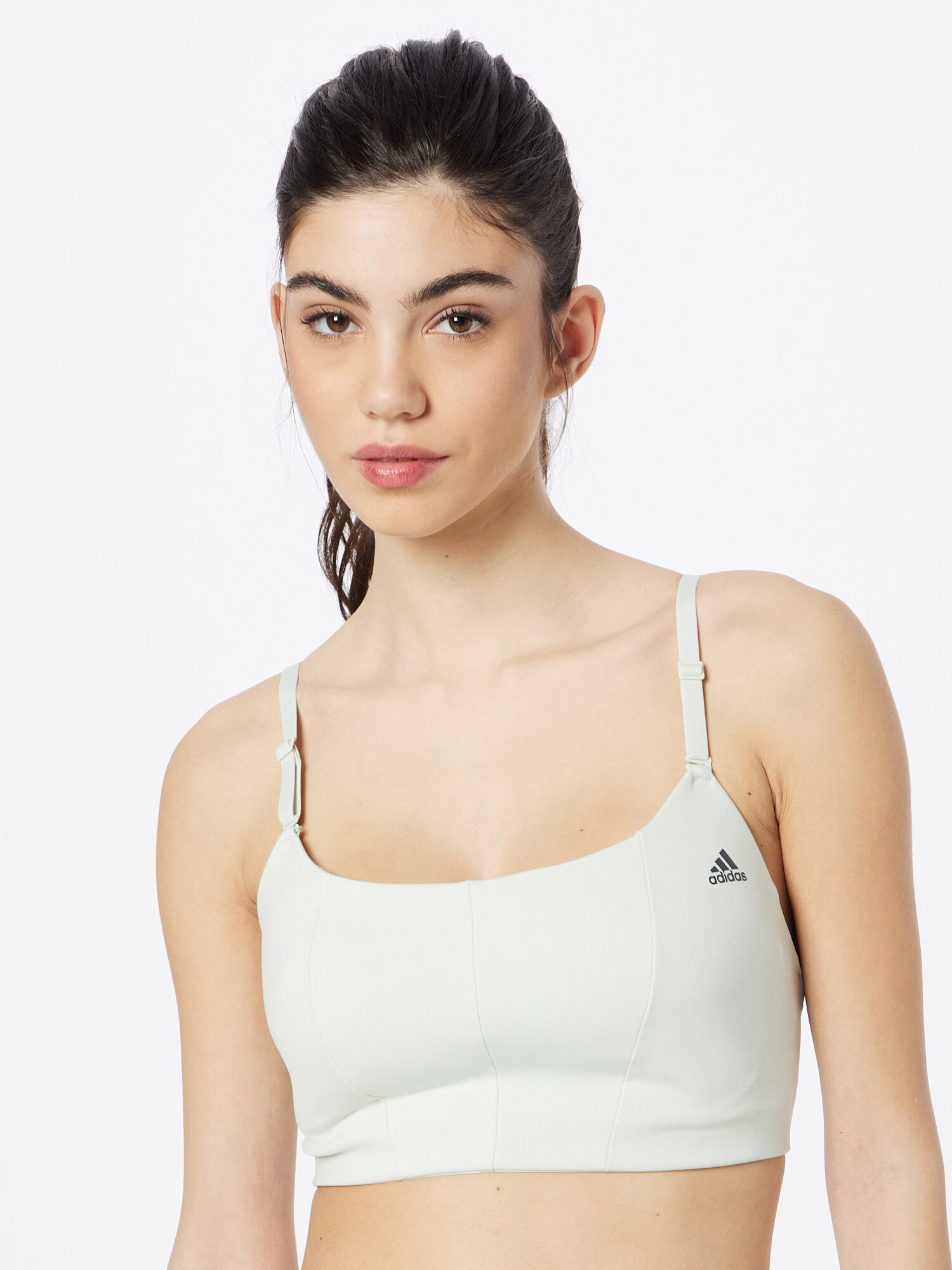 ADIDAS SPORTSWEAR Športová podprsenka čierna / biela - Pepit.sk