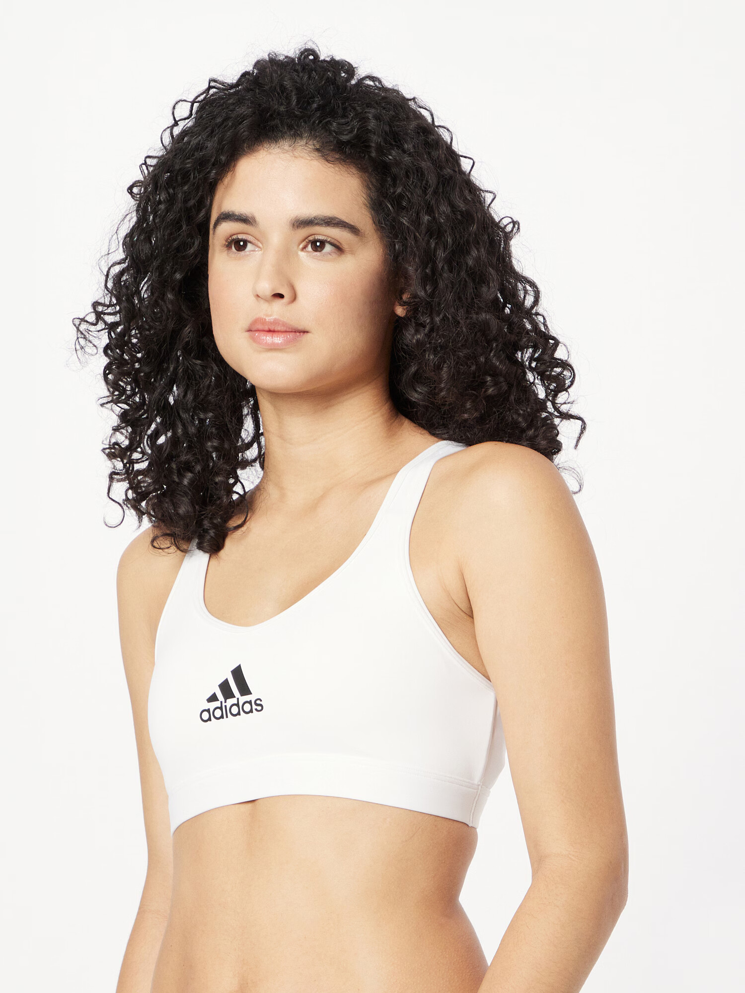 ADIDAS SPORTSWEAR Športová podprsenka čierna / biela - Pepit.sk