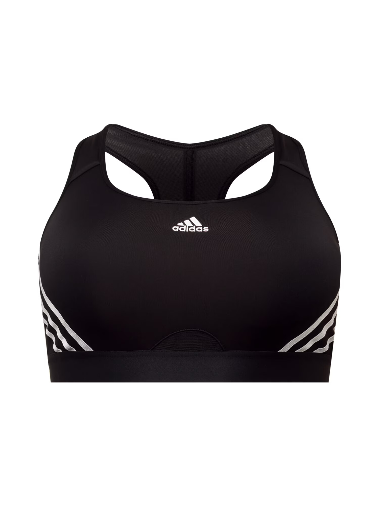 ADIDAS SPORTSWEAR Športová podprsenka čierna / biela - Pepit.sk