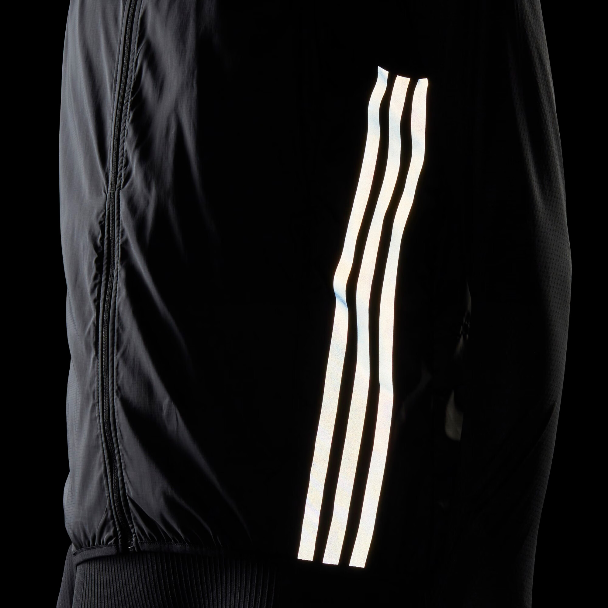 ADIDAS SPORTSWEAR Športová vesta 'Run 3-Stripes Gilet' striebornosivá / čierna - Pepit.sk