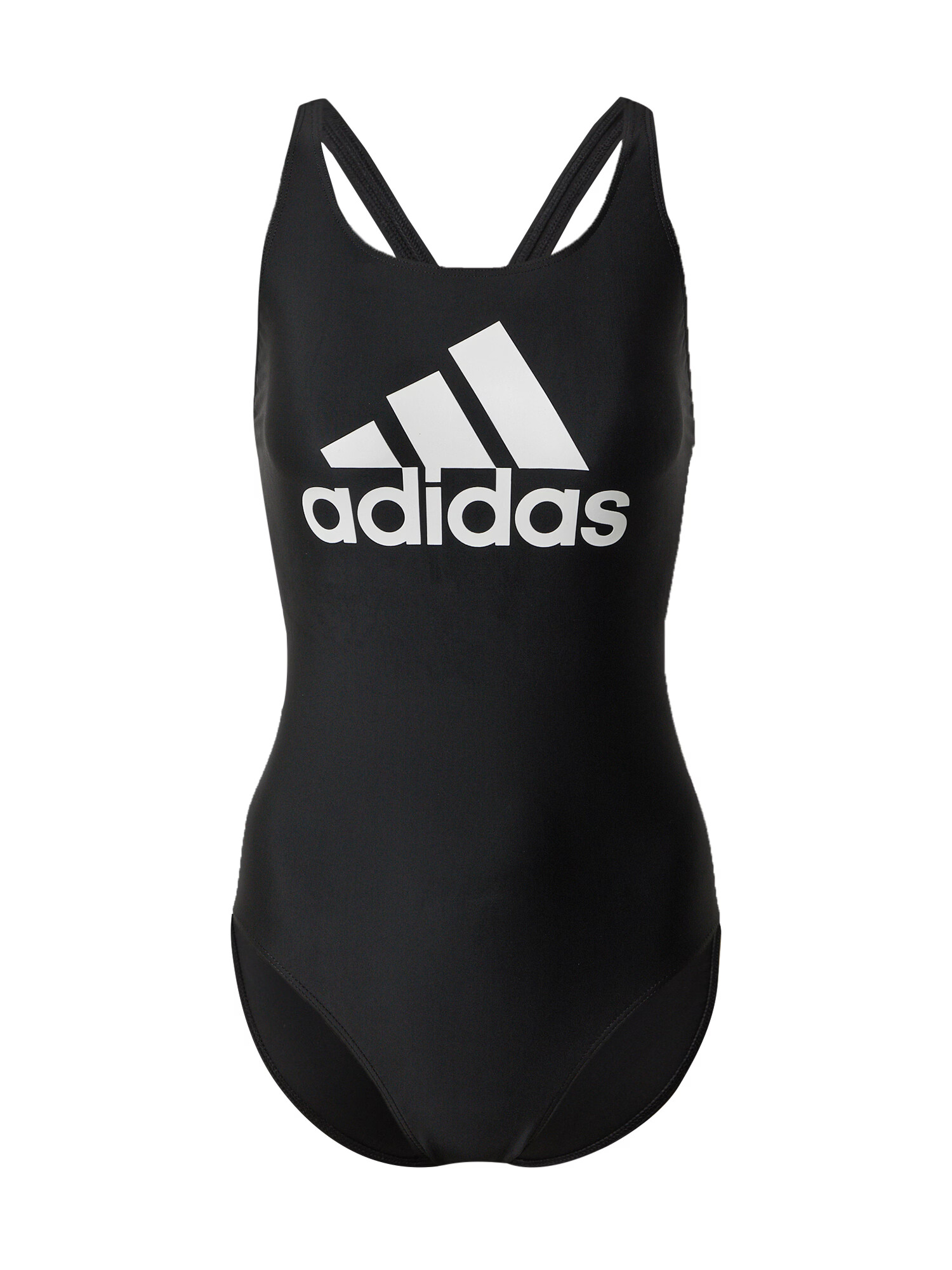 ADIDAS SPORTSWEAR Športové jednodielne plavky čierna / biela - Pepit.sk