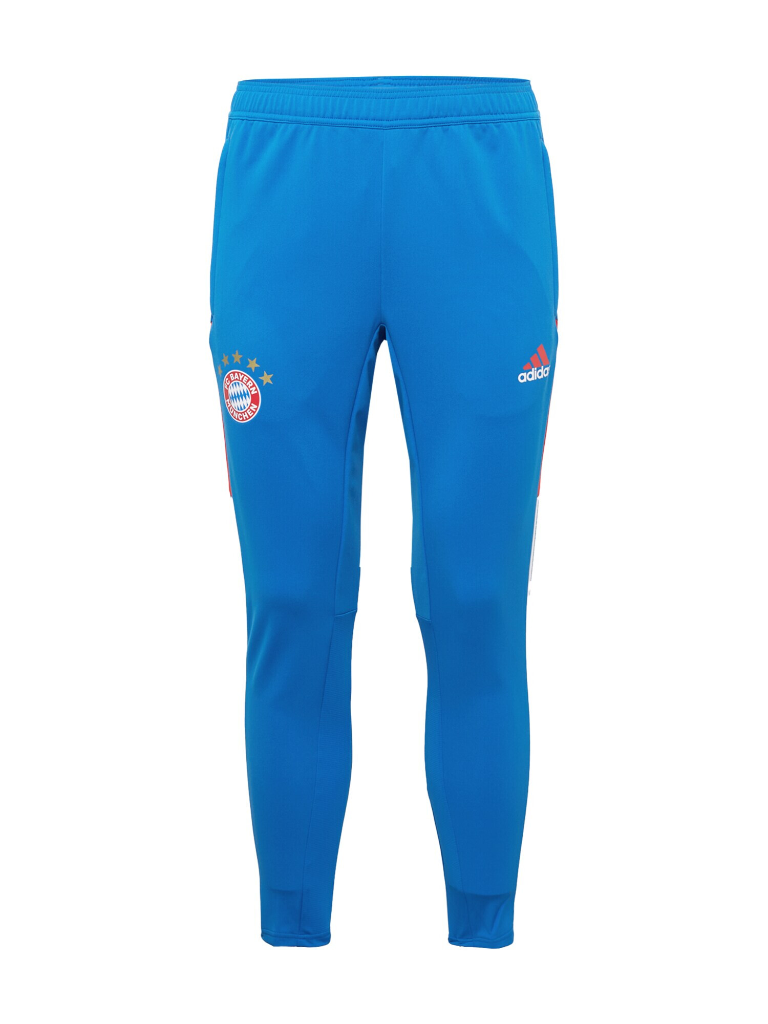 ADIDAS SPORTSWEAR Športové nohavice 'Bayern München Condivo 22' nebesky modrá / zlatá / červená / biela - Pepit.sk