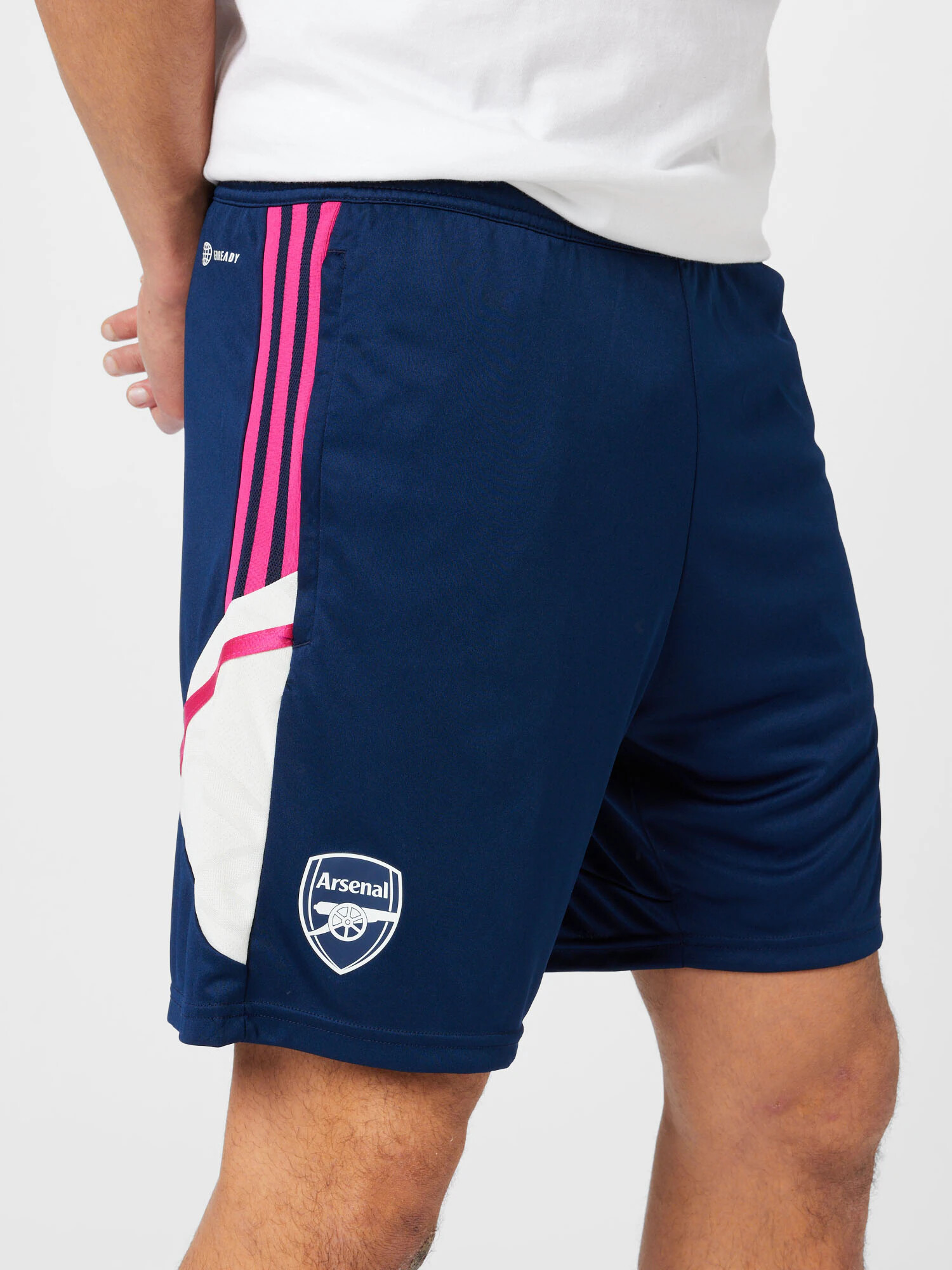 ADIDAS SPORTSWEAR Športové nohavice 'FC Arsenal Condivo 22' námornícka modrá / ružová / biela - Pepit.sk