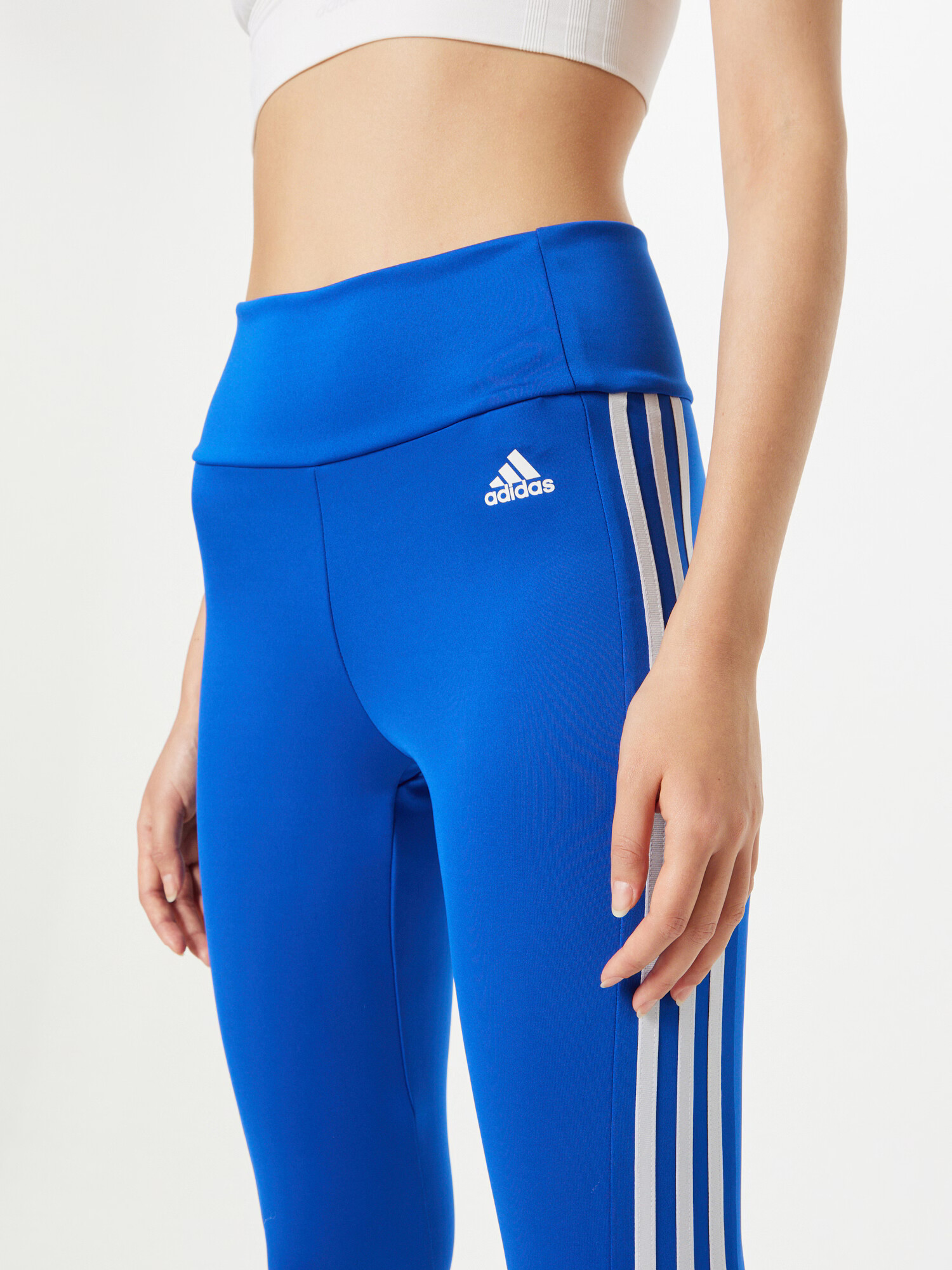 ADIDAS PERFORMANCE Športové nohavice modrá / biela - Pepit.sk