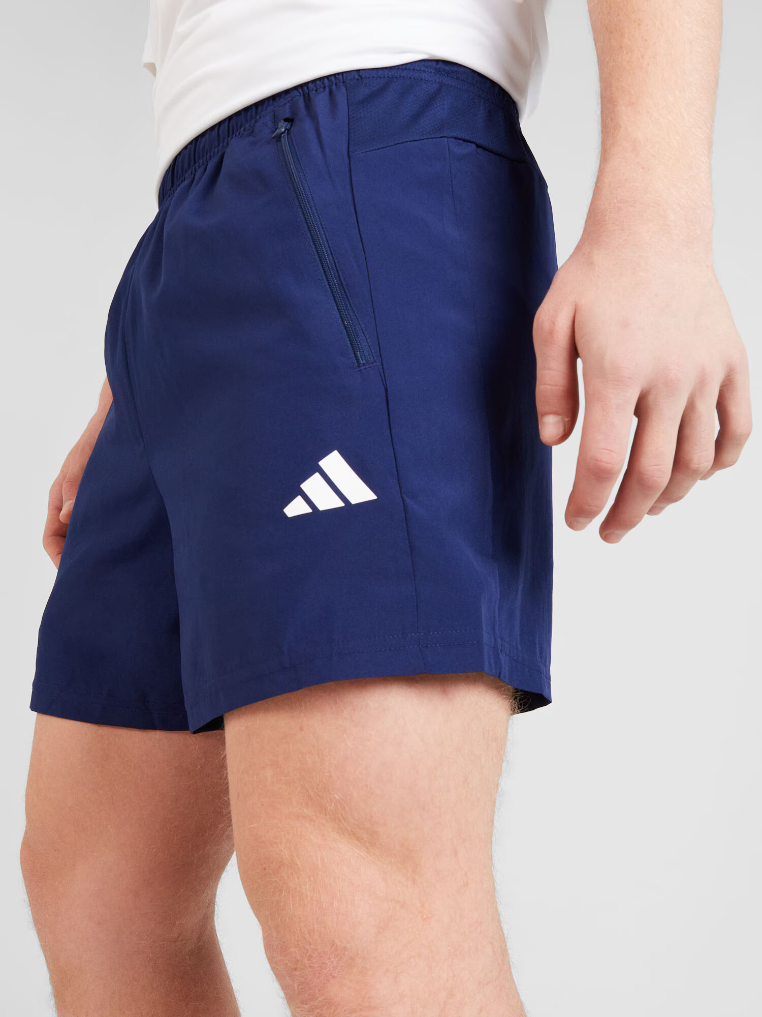 ADIDAS PERFORMANCE Športové nohavice 'Train Essentials' tmavomodrá / biela - Pepit.sk