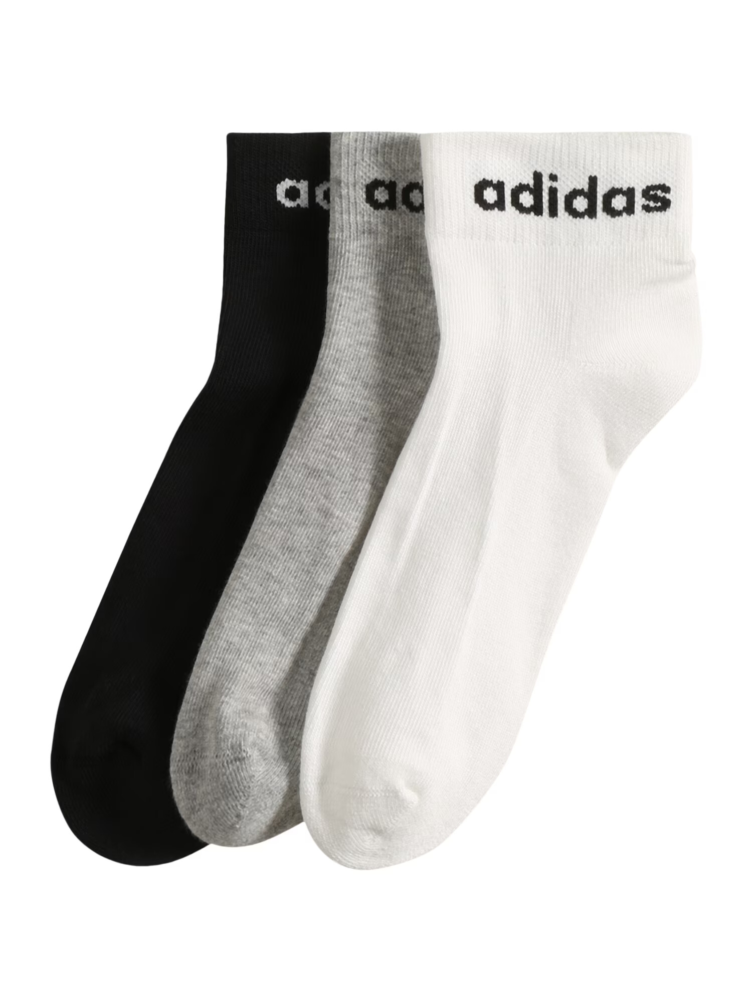 ADIDAS PERFORMANCE Športové ponožky sivá / čierna / biela - Pepit.sk