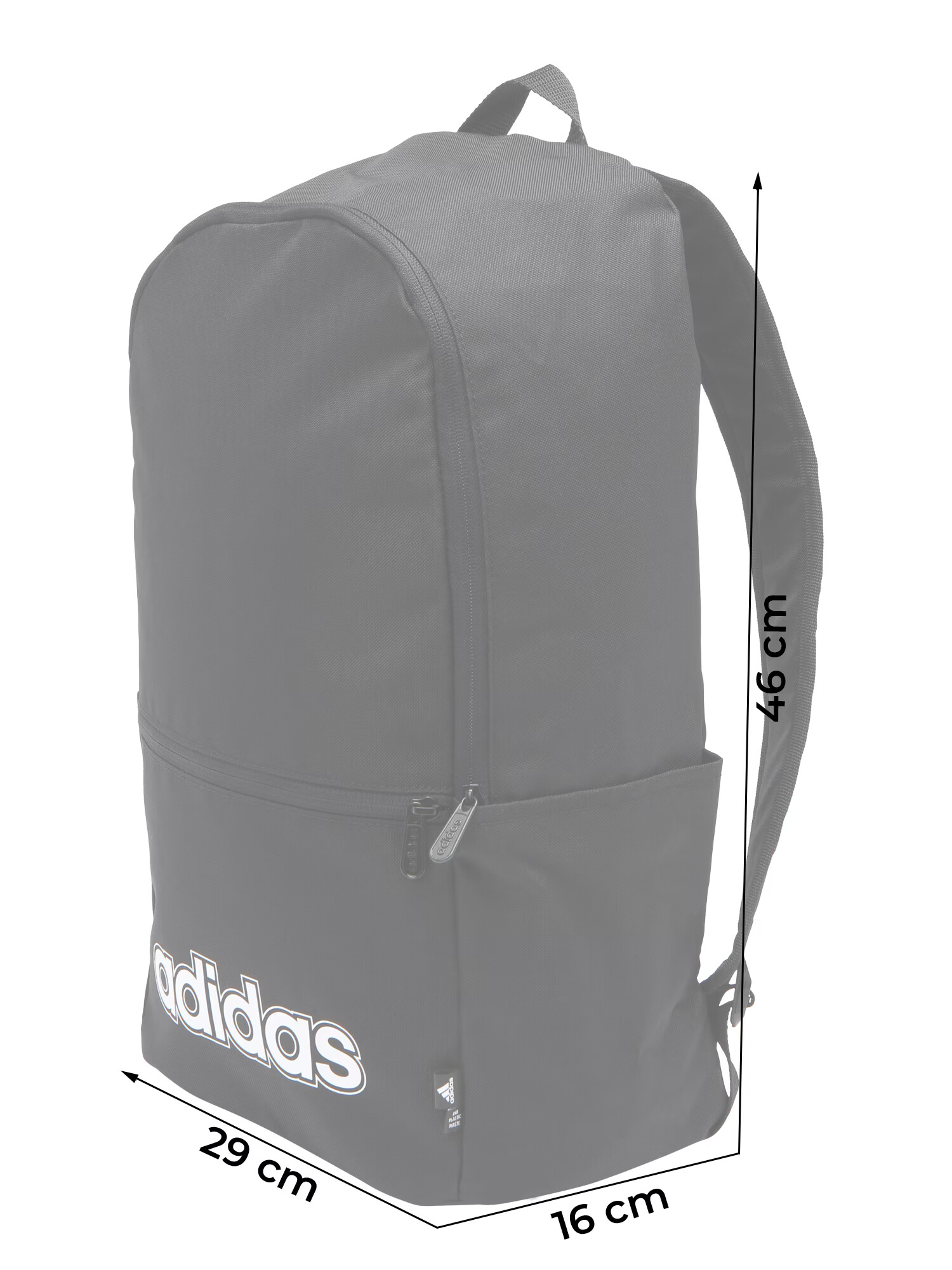 ADIDAS PERFORMANCE Športový batoh čierna / biela - Pepit.sk