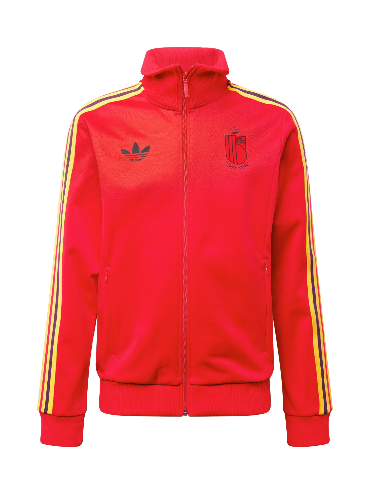 ADIDAS PERFORMANCE Tréningová bunda žltá / sivá / červená / čierna - Pepit.sk