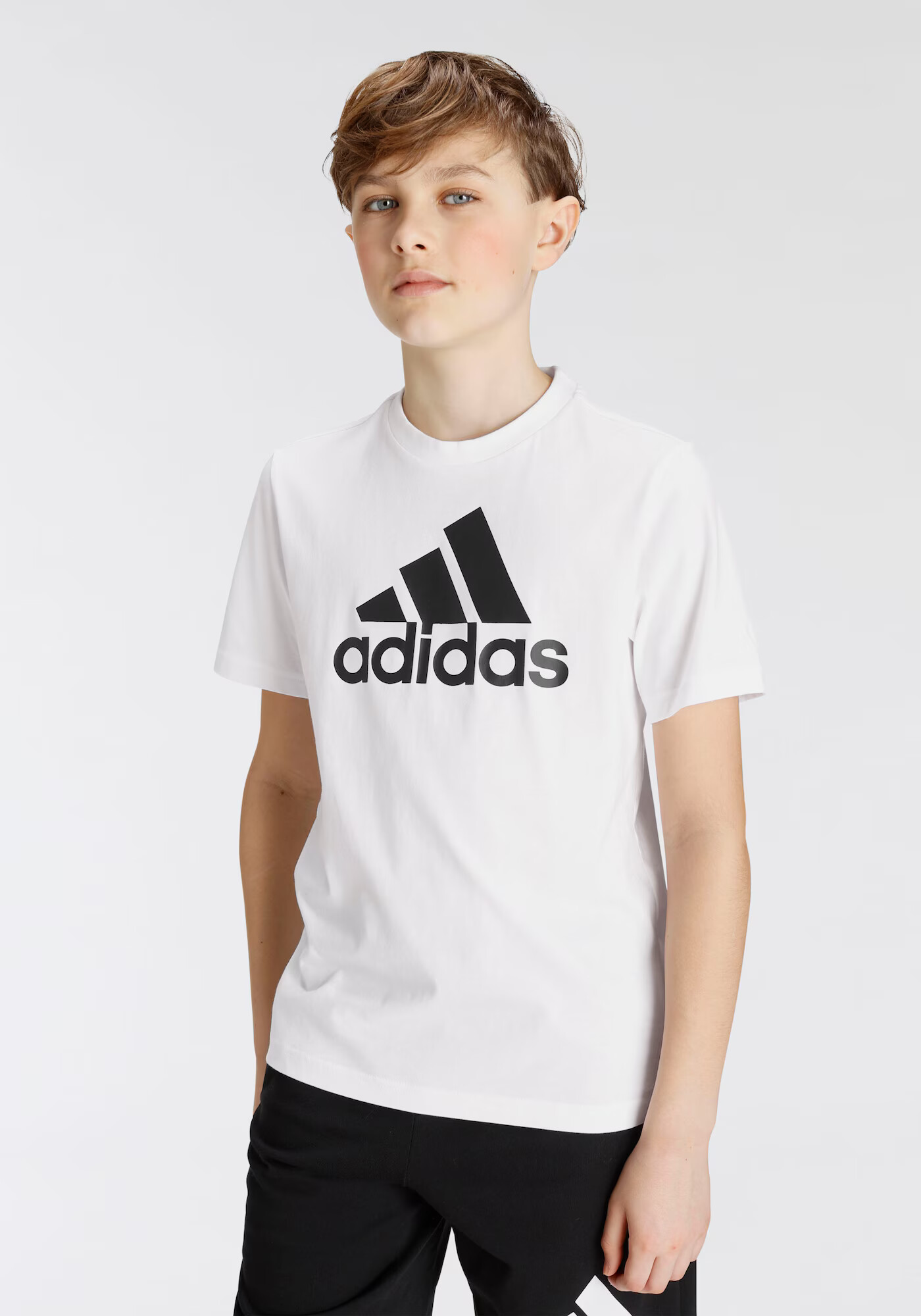 ADIDAS SPORTSWEAR Funkčné tričko 'Essentials' antracitová / šedobiela - Pepit.sk