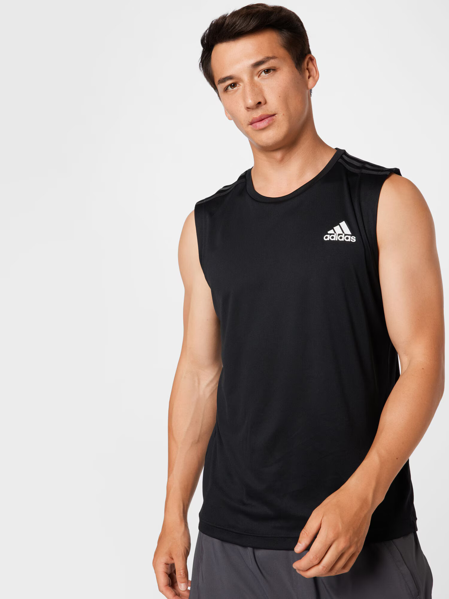 ADIDAS SPORTSWEAR Funkčné tričko čierna / biela - Pepit.sk