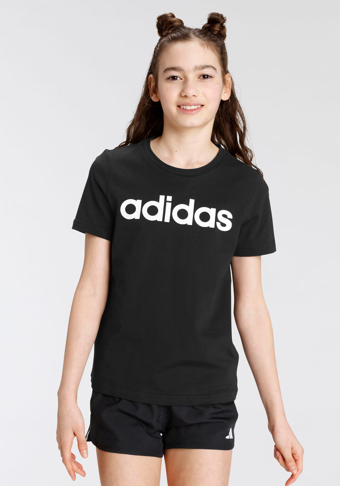 ADIDAS SPORTSWEAR Funkčné tričko čierna / biela - Pepit.sk