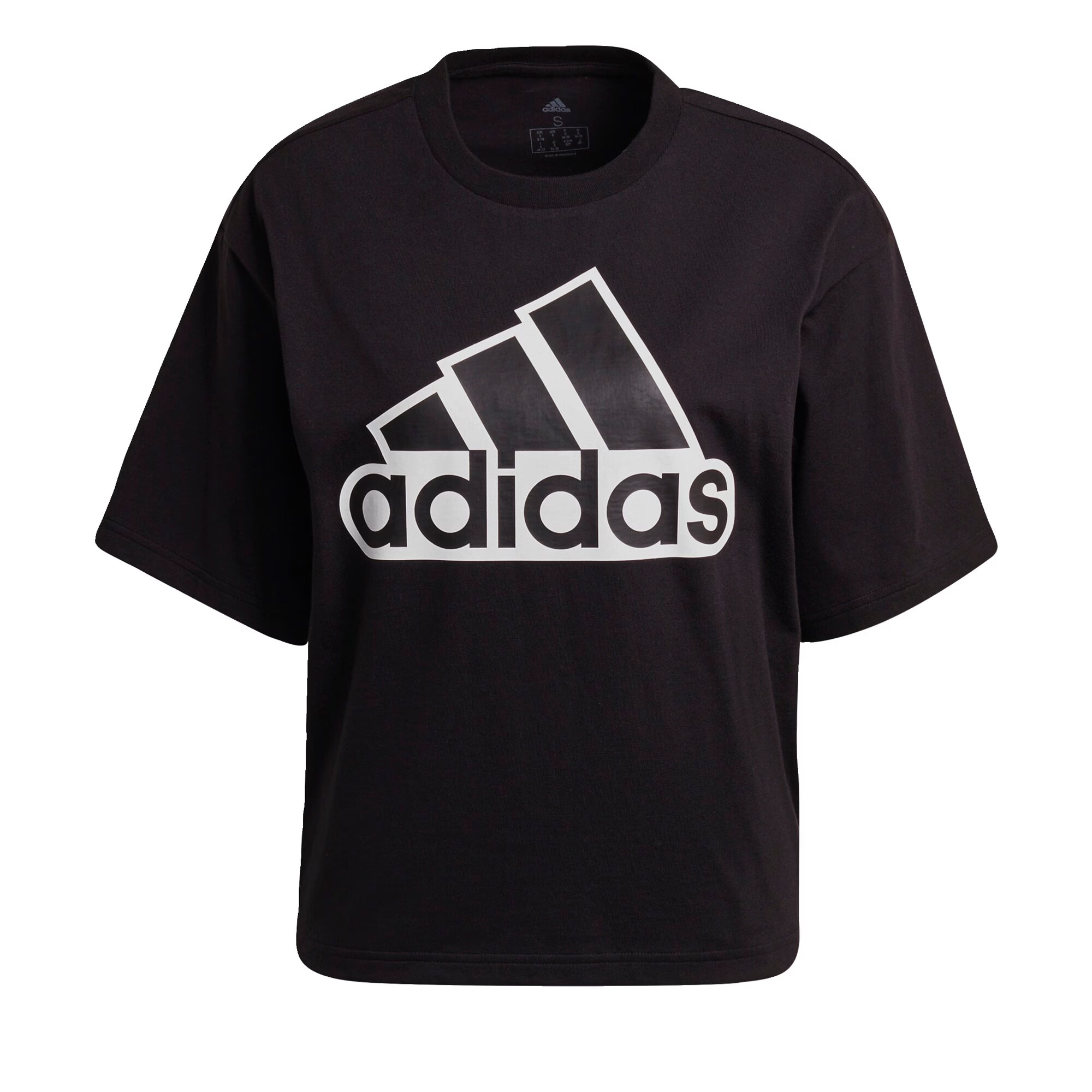 ADIDAS SPORTSWEAR Funkčné tričko čierna / biela - Pepit.sk