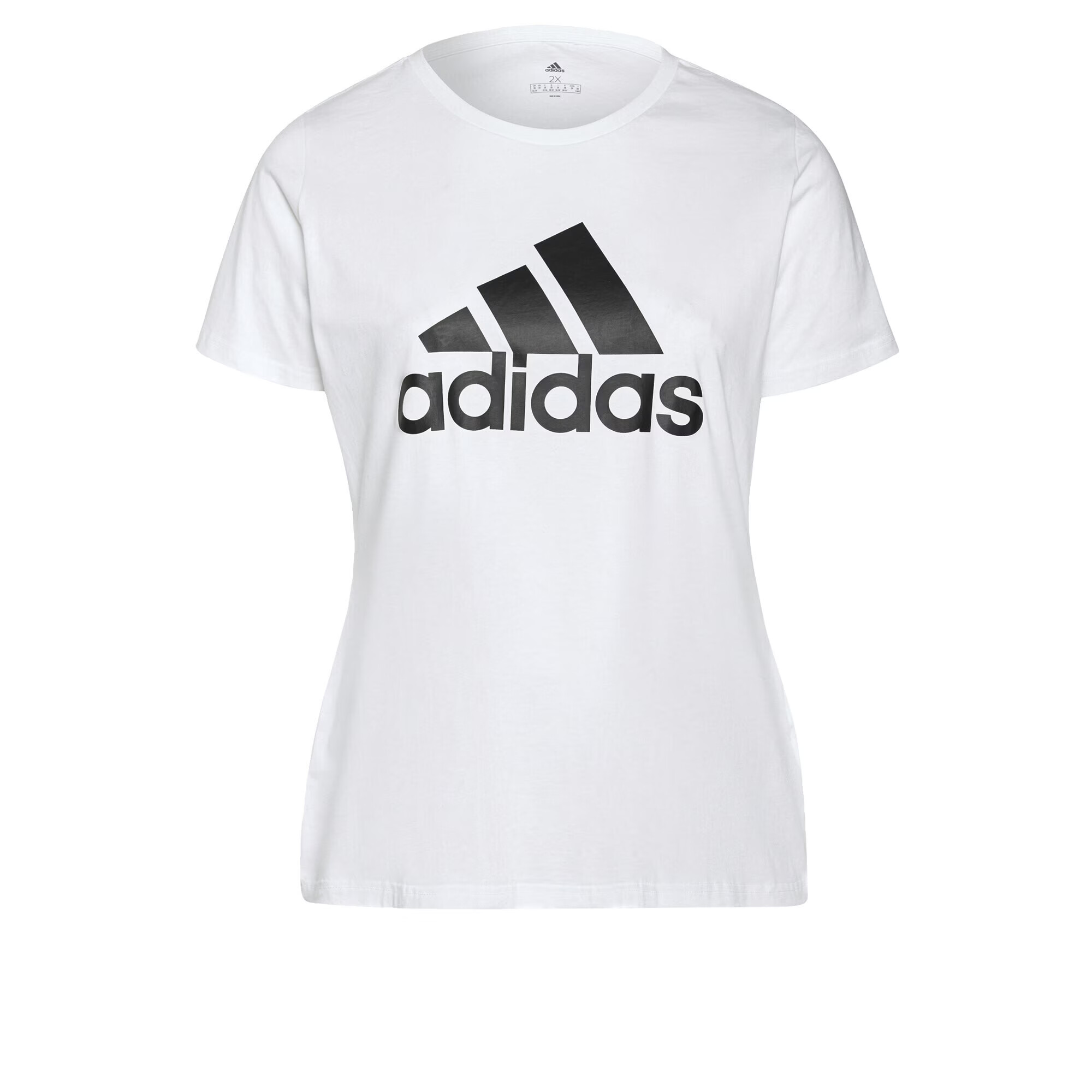 ADIDAS SPORTSWEAR Funkčné tričko 'Essentials' čierna / šedobiela - Pepit.sk